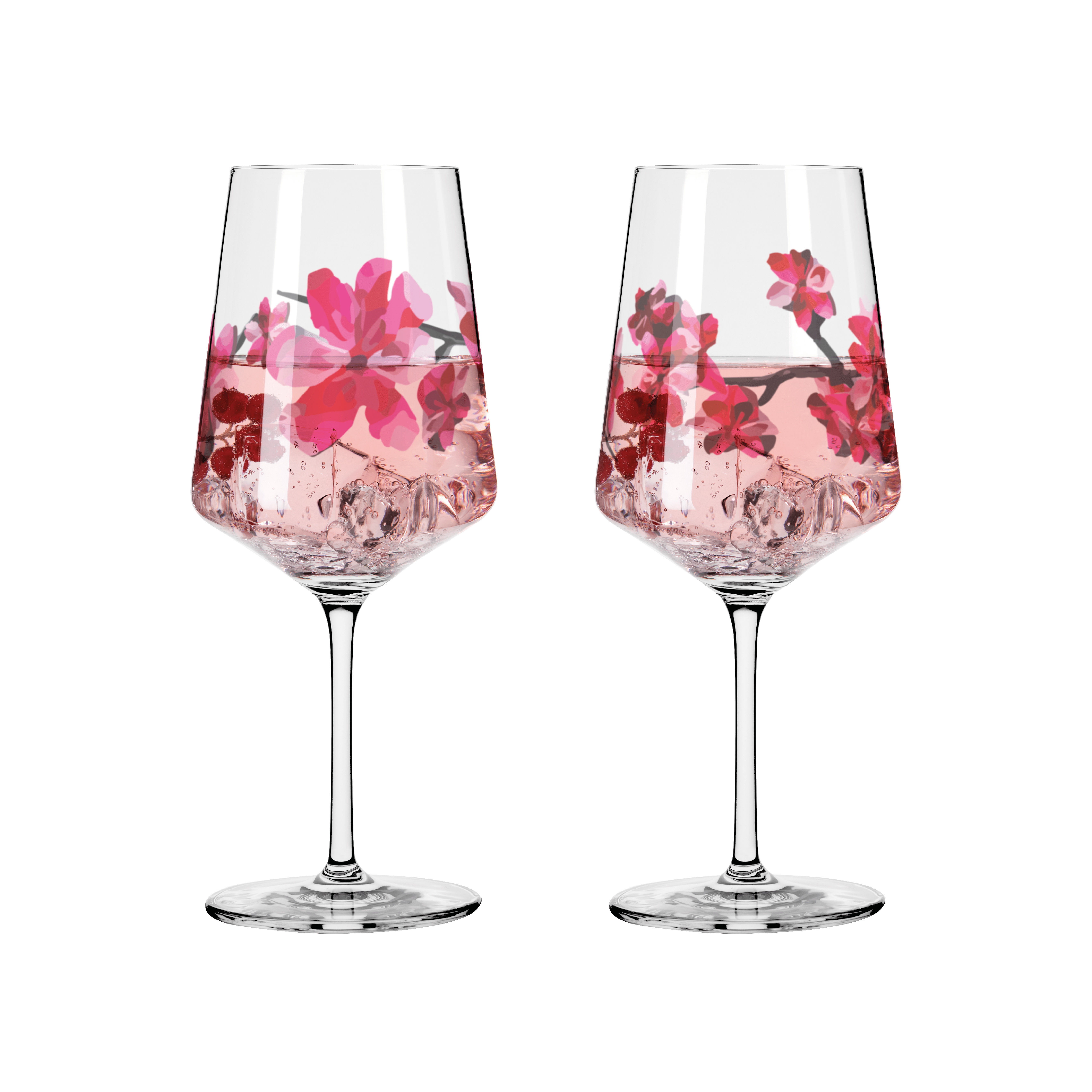 SOMMERSONETT APERITIFGLAS-SET #11, #12 VON ANA VASCONCELOS