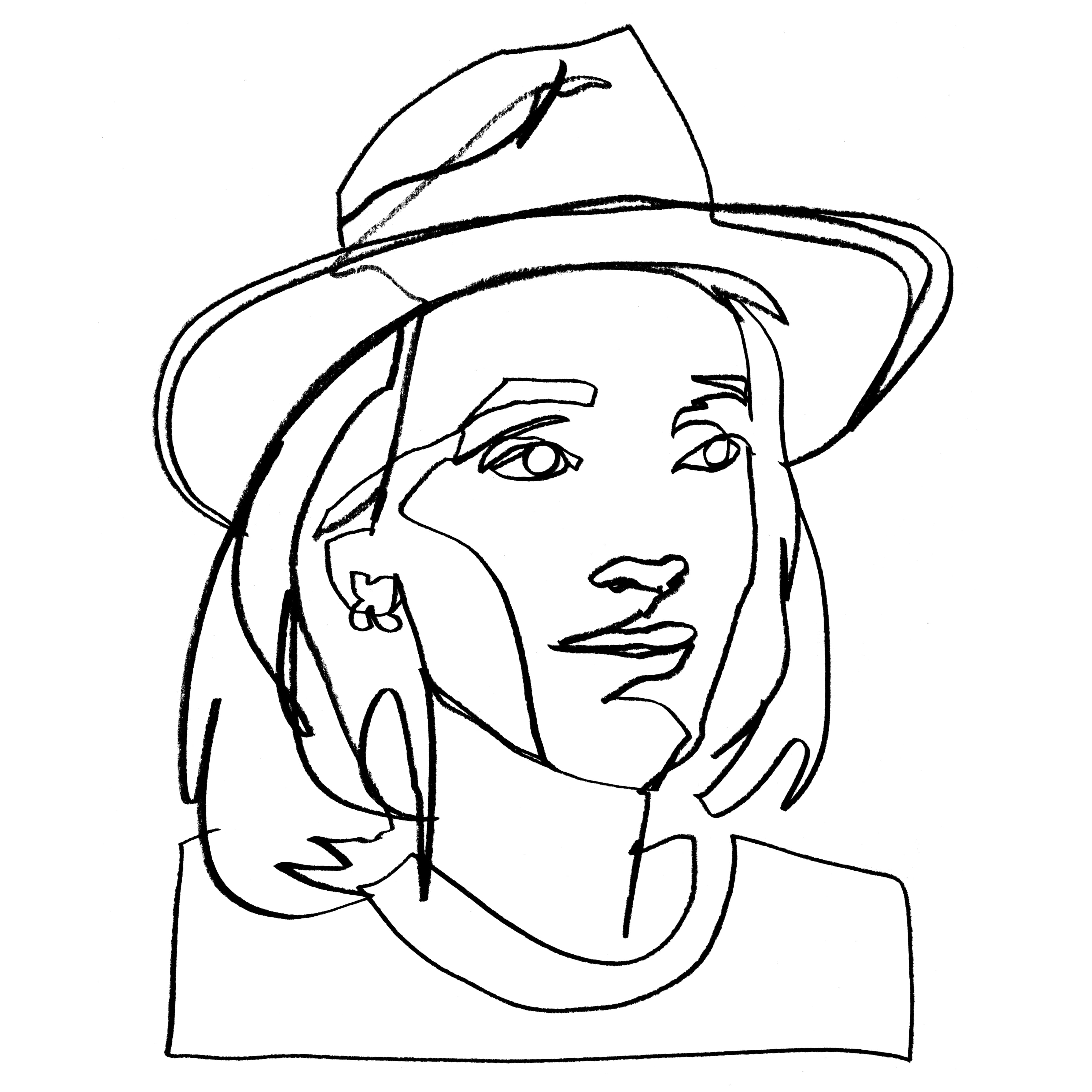 Portrait of Daniela Garreton Portrait of Daniela Garreton