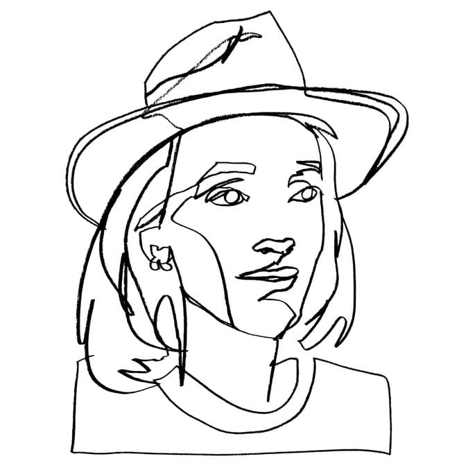 Portrait of Daniela Garreton Portrait of Daniela Garreton