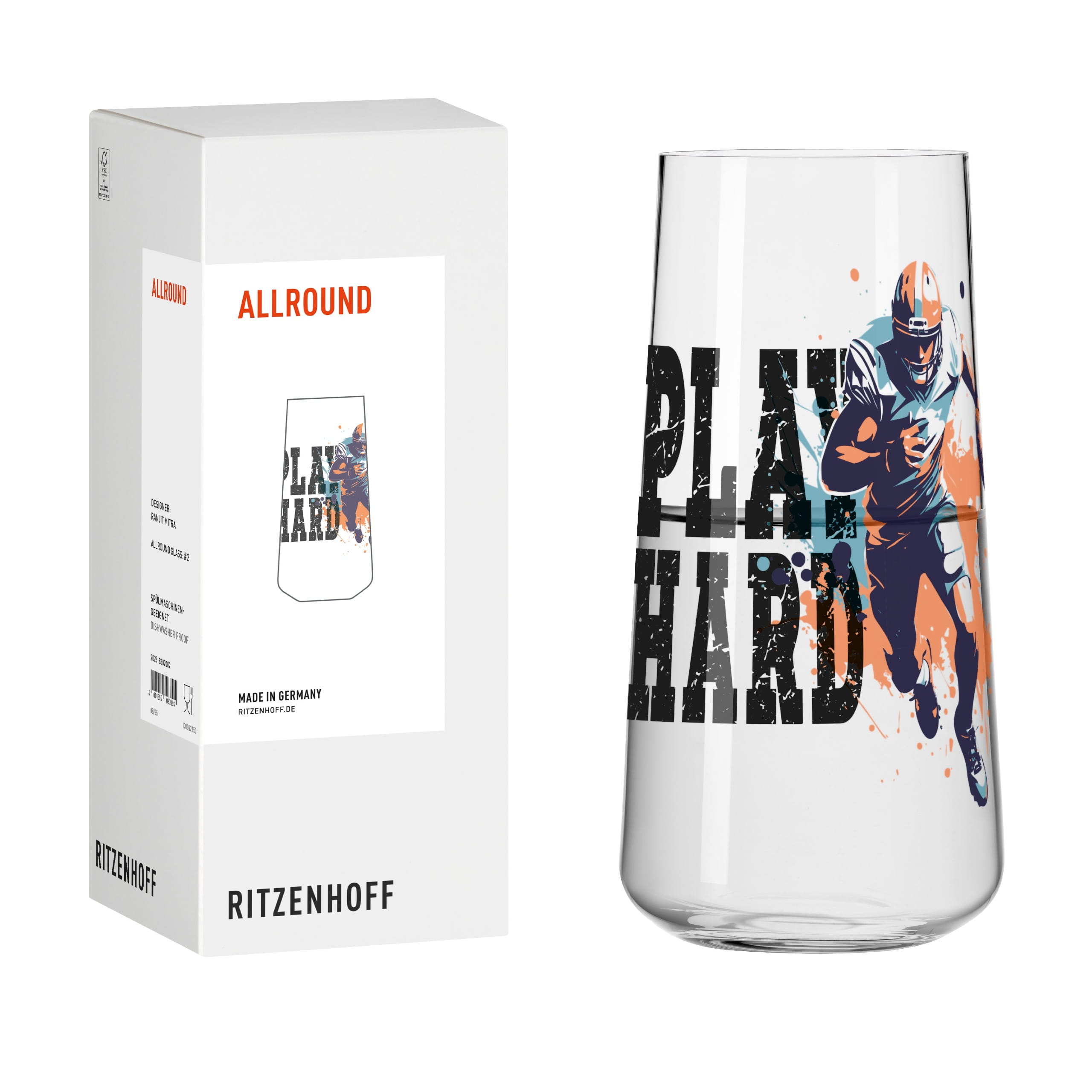 FOOTBALL UNIVERSALGLAS #2 VON RANJIT MITRA FOOTBALL UNIVERSALGLAS #2 VON RANJIT MITRA