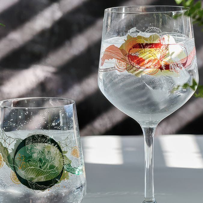 SET DE VERRES À GIN BOTANIC LIGHTS #9, #10 PAR OLAF HAJEK SET DE VERRES À GIN BOTANIC LIGHTS #9, #10 PAR OLAF HAJEK