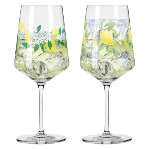 SOMMERTAU LIMONCELLO APERITIFGLAS-SET #21 #22 VON VERONICA REA, ANASTASSIA BEHNKE