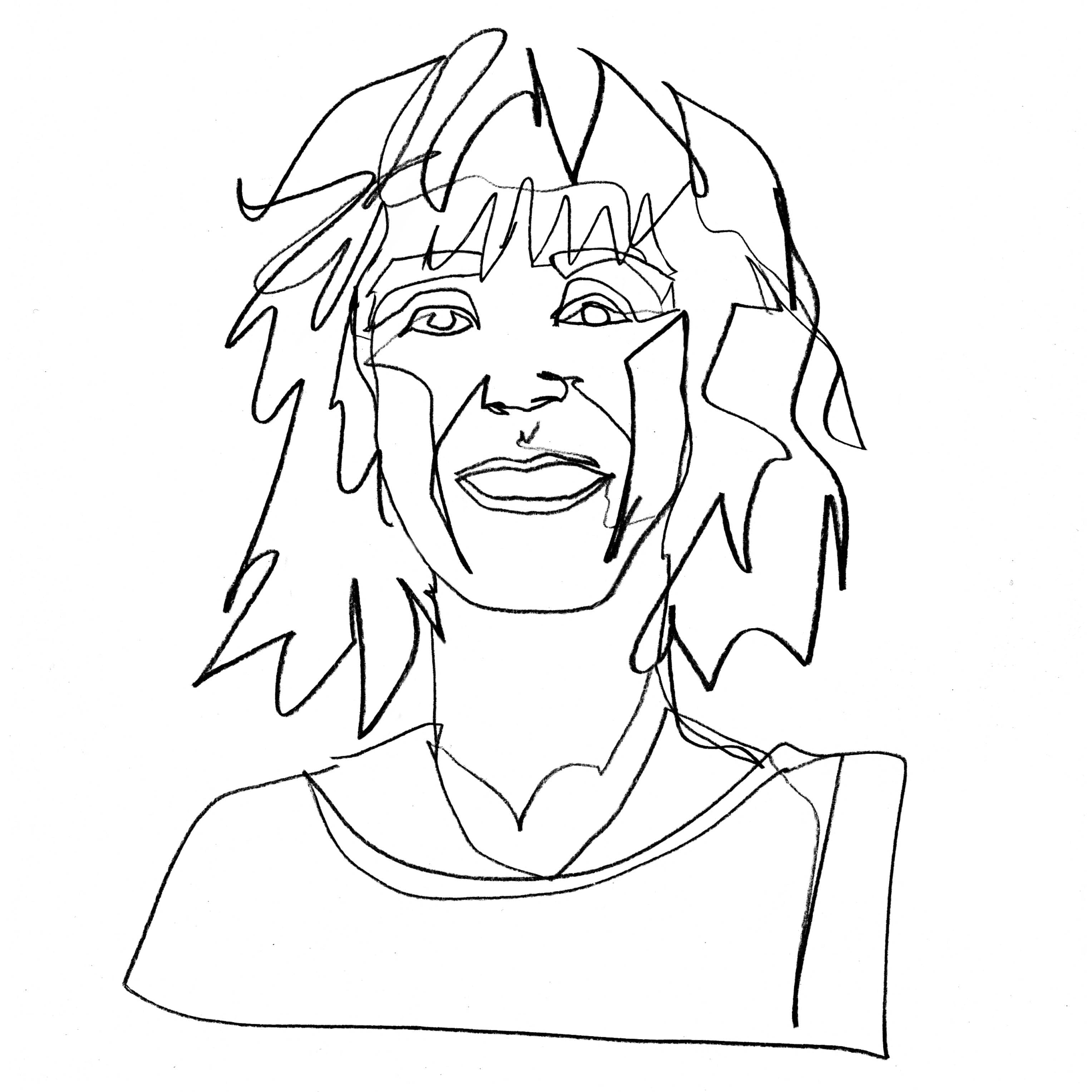Portrait of Kathrin Stockebrand Portrait of Kathrin Stockebrand