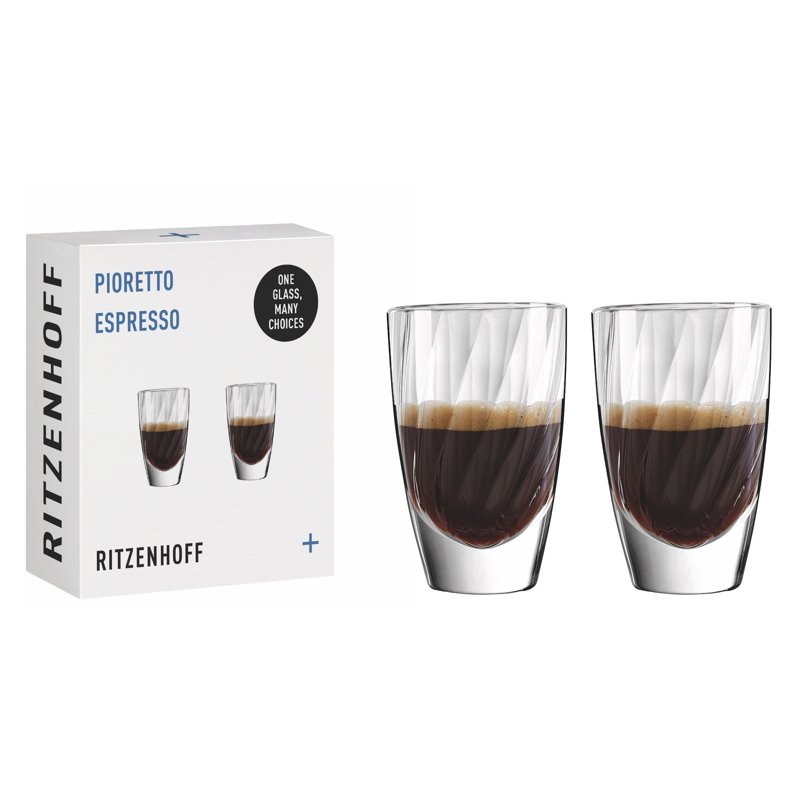 PIORETTO  ESSPRESSOGLAS-SET F25 VON RITZENHOFF DESIGN TEAM