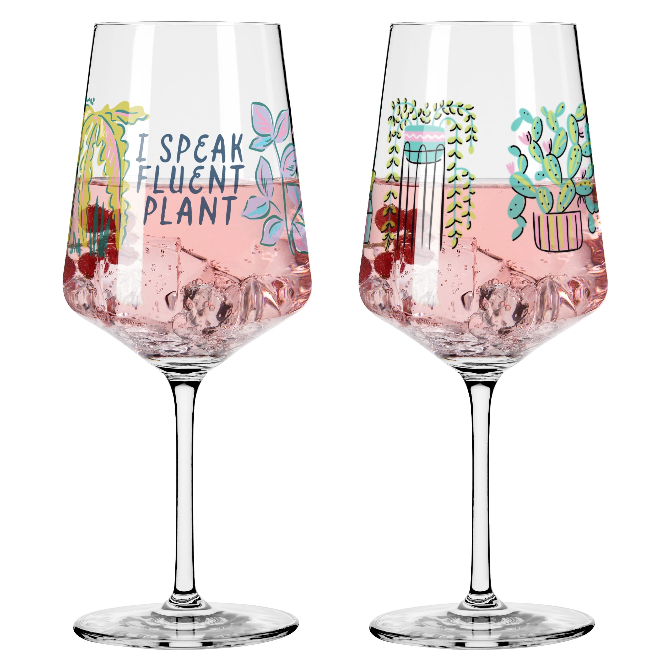 HOME & GARDEN COCKTAILGLAS-SET #1 #2 VON HANNA SYMONOVYCH, MARIIA BEREZHNAIA