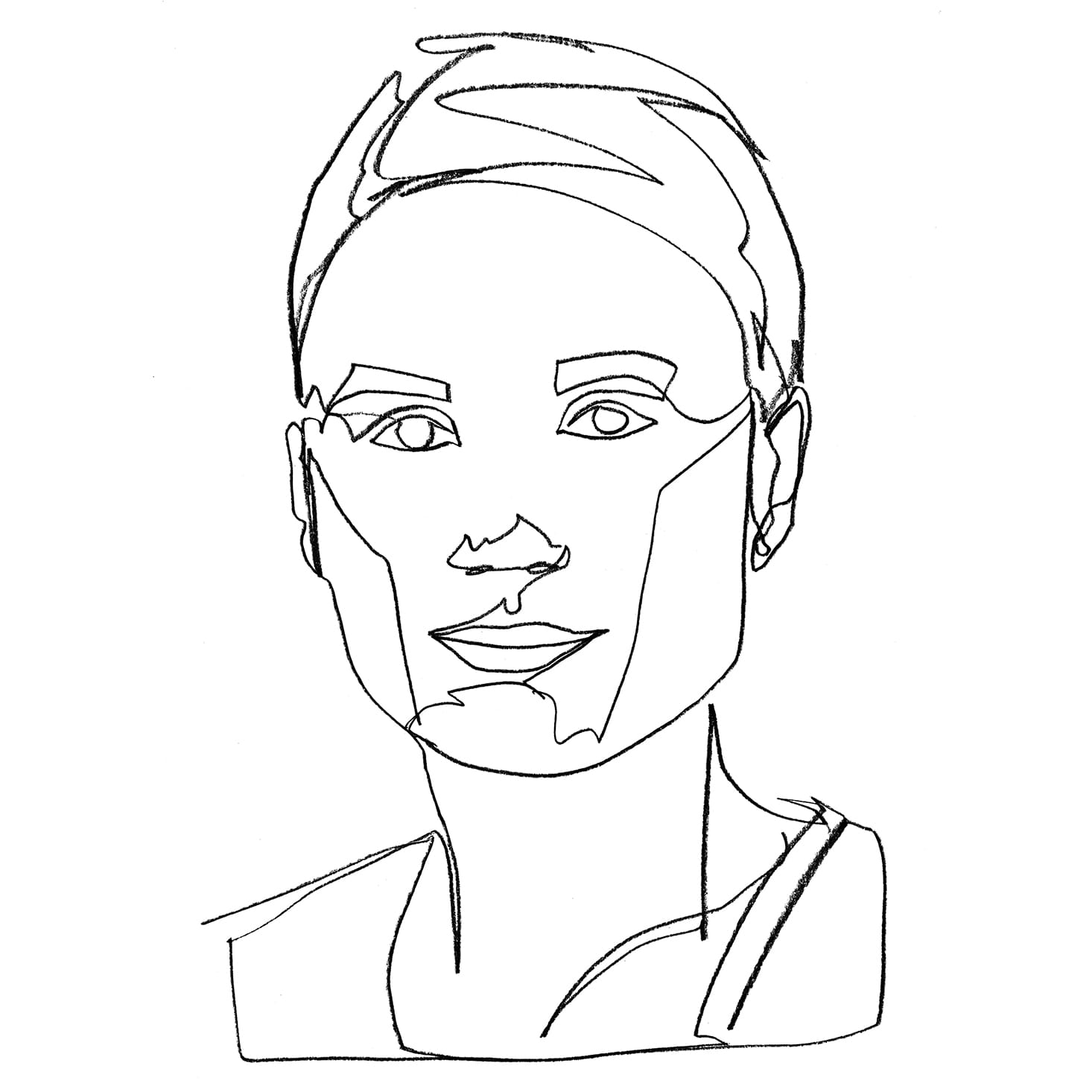 Portrait of Lenka Kühnertová Portrait of Lenka Kühnertová