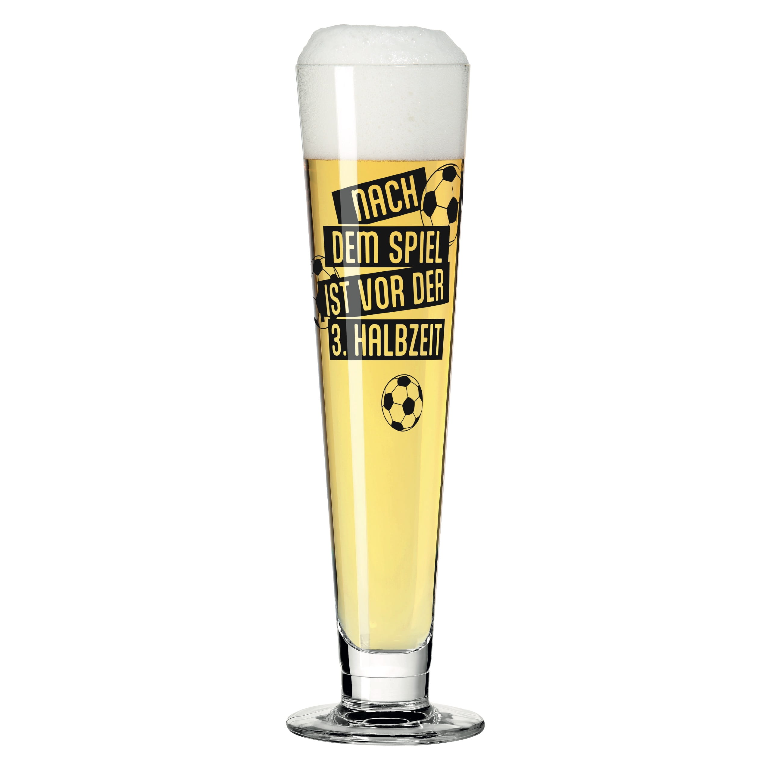 FUßBALL BIERGLAS #2 VOM RITZENHOFF DESIGN TEAM