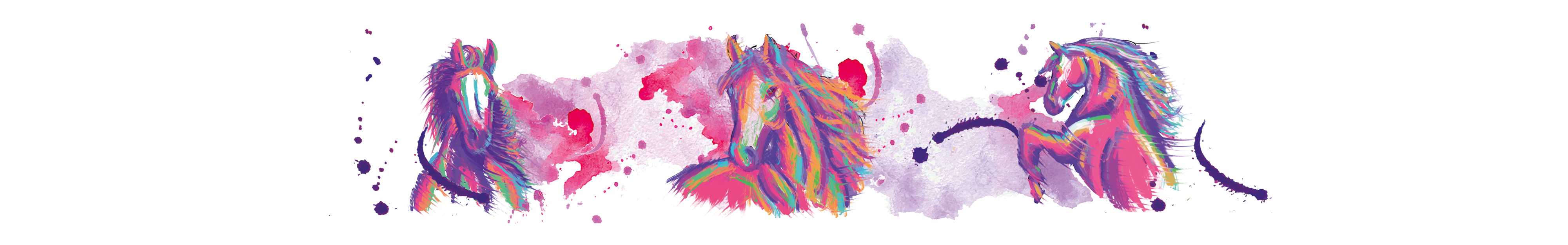 Colorful drinking glasses