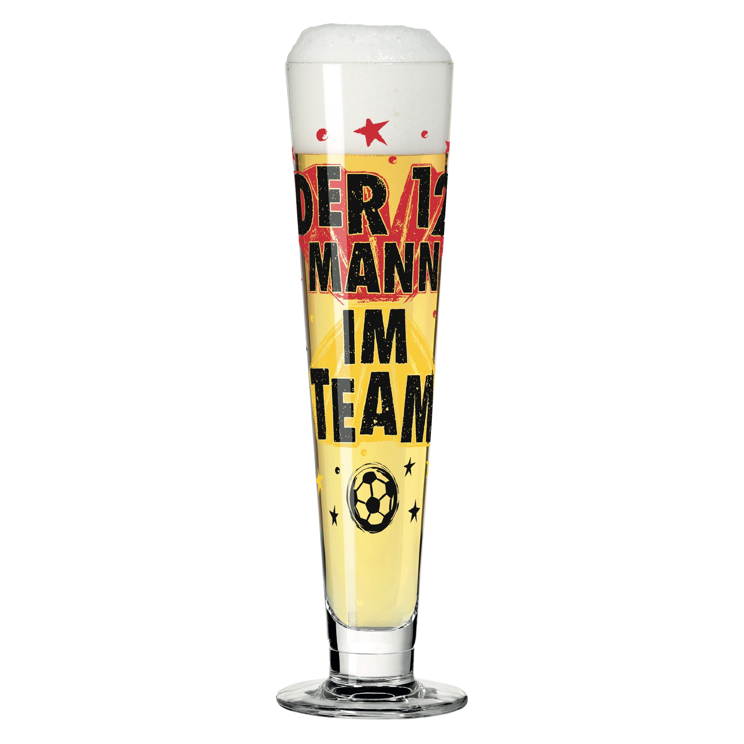 FUßBALL BIERGLAS #5 VON MARIJANA KOSTADINOVIC