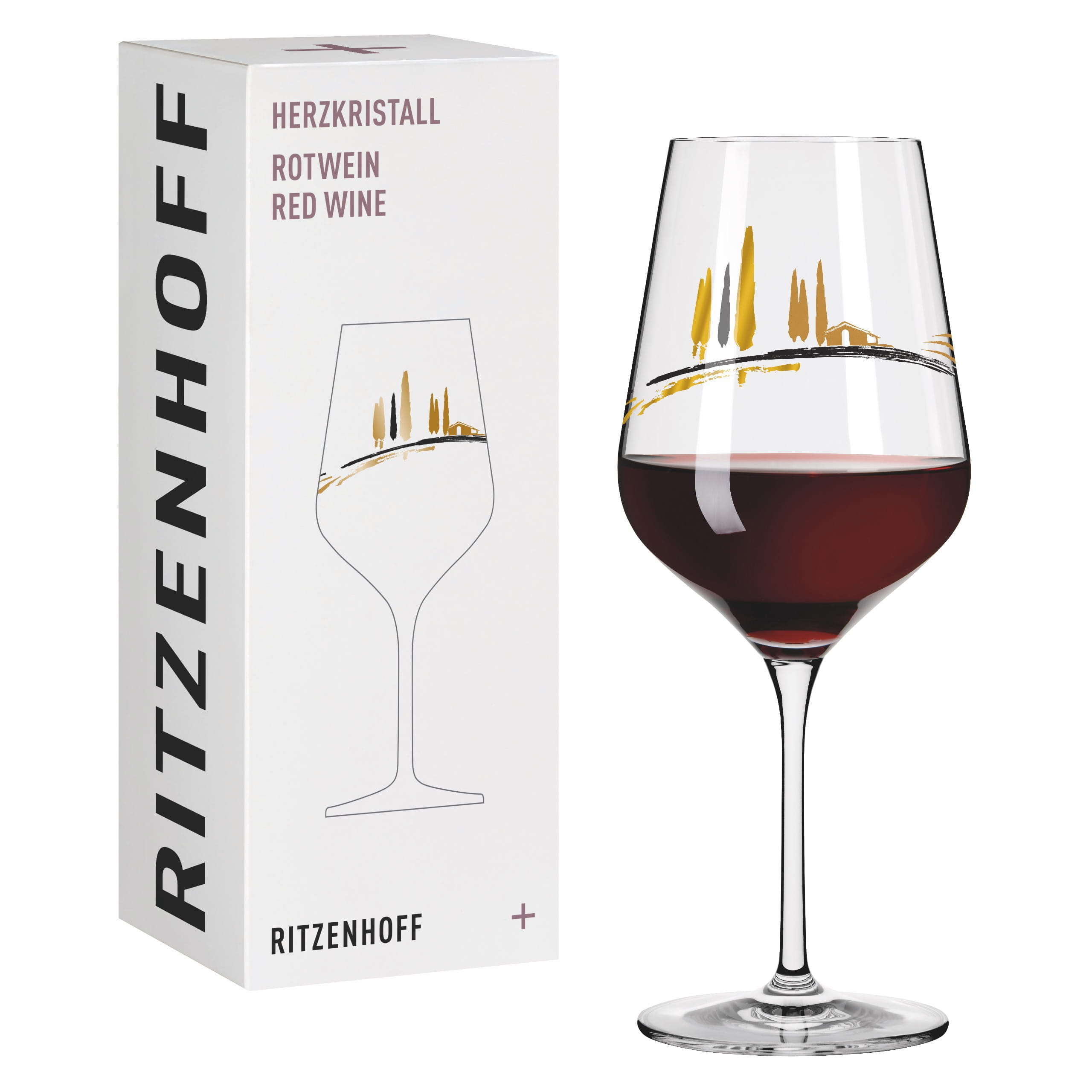 3001011 VERRE À VIN ROUGE HERZKRISTALL F25 PAR CAROLIN OLIVEIRA