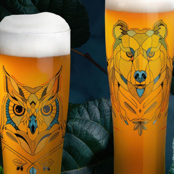 BRAUCHZEIT BEER GLASS SET F23 BY ANDREAS PREIS BRAUCHZEIT BEER GLASS SET F23 BY ANDREAS PREIS