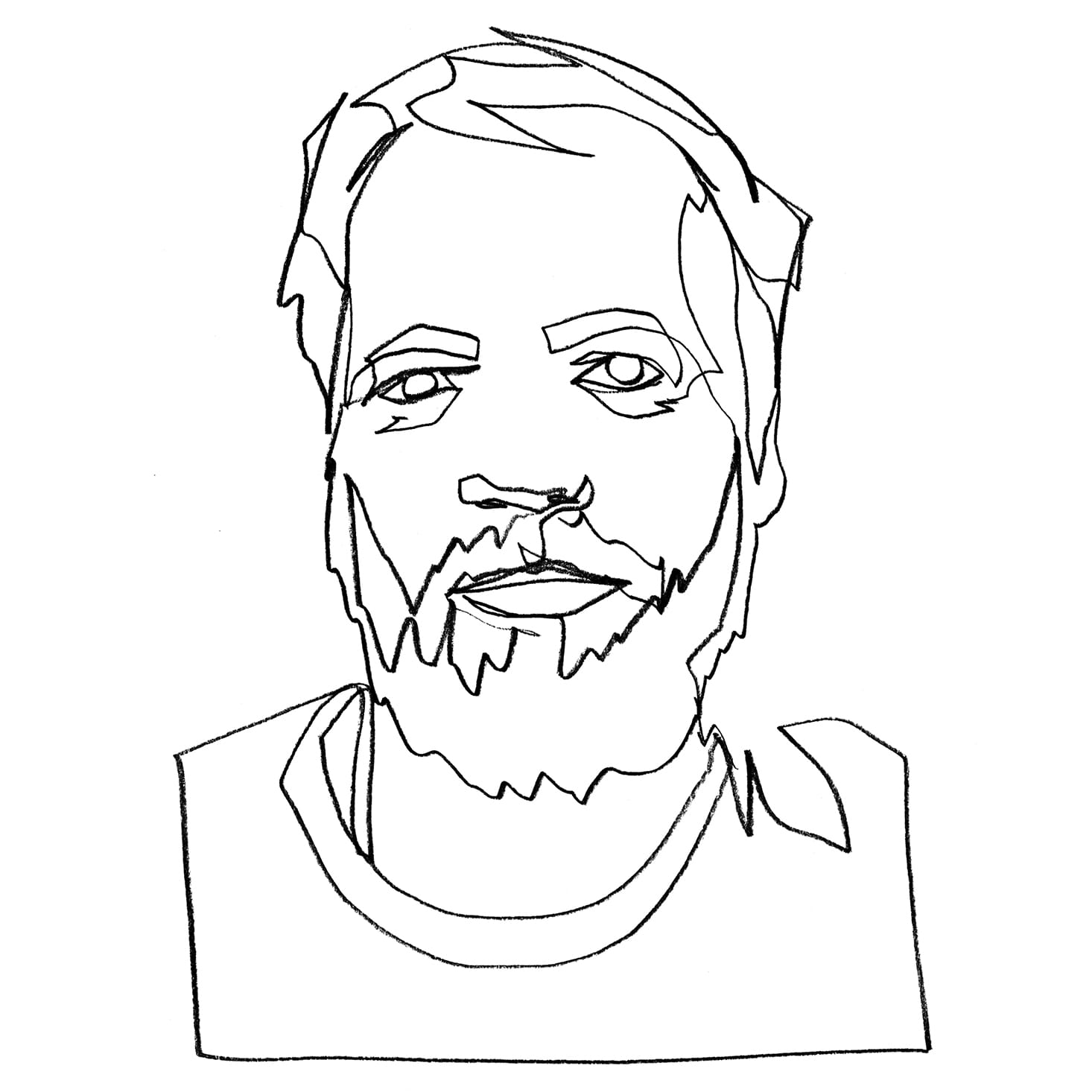 Portrait of Si Scott Portrait of Si Scott