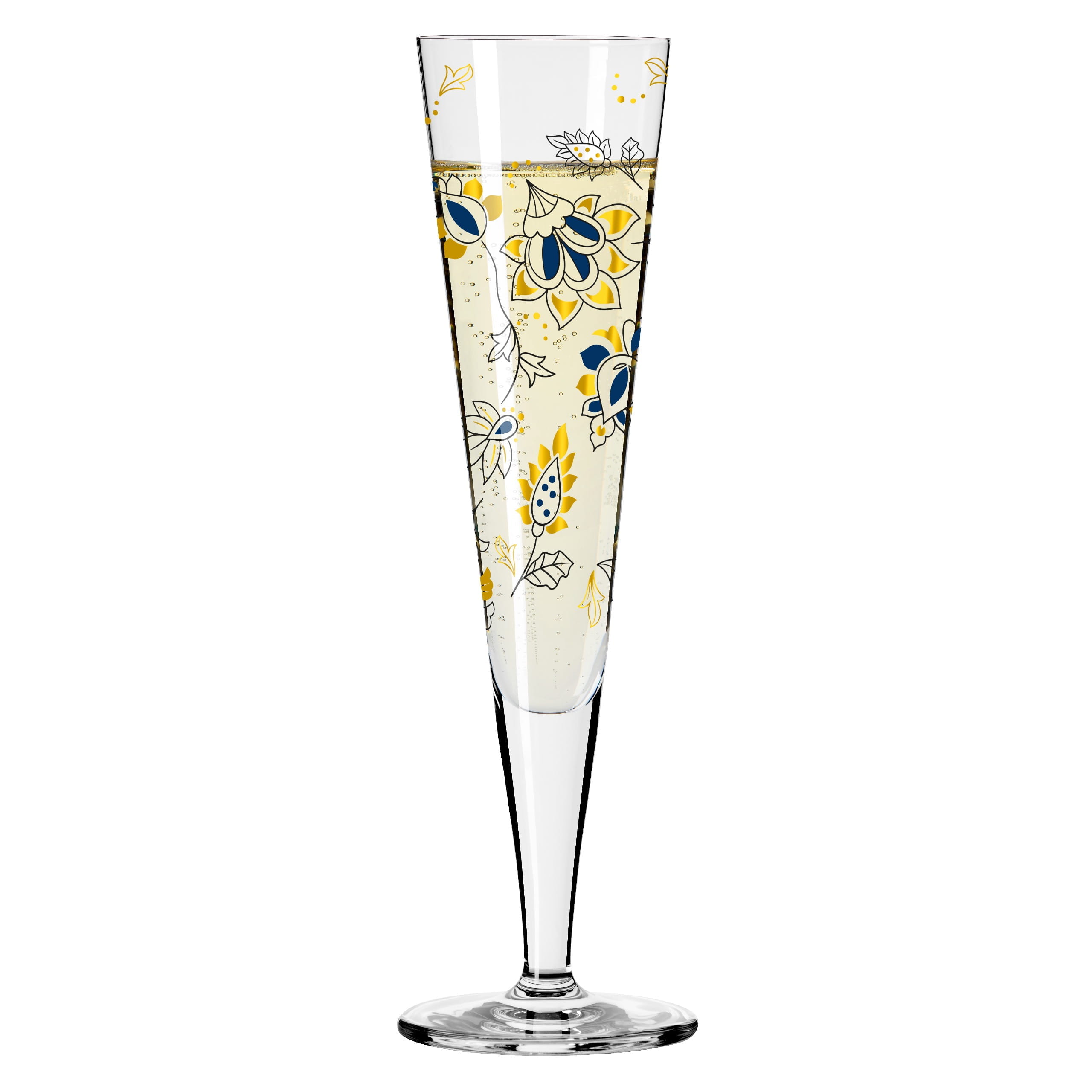 GOLDNACHT CHAMPAGNERGLAS #44 VON CHRISTINE KORDES