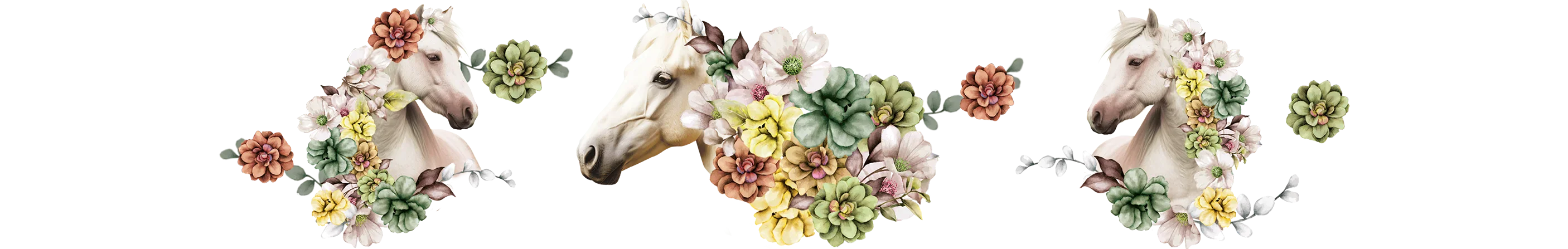 Playful horse glasses