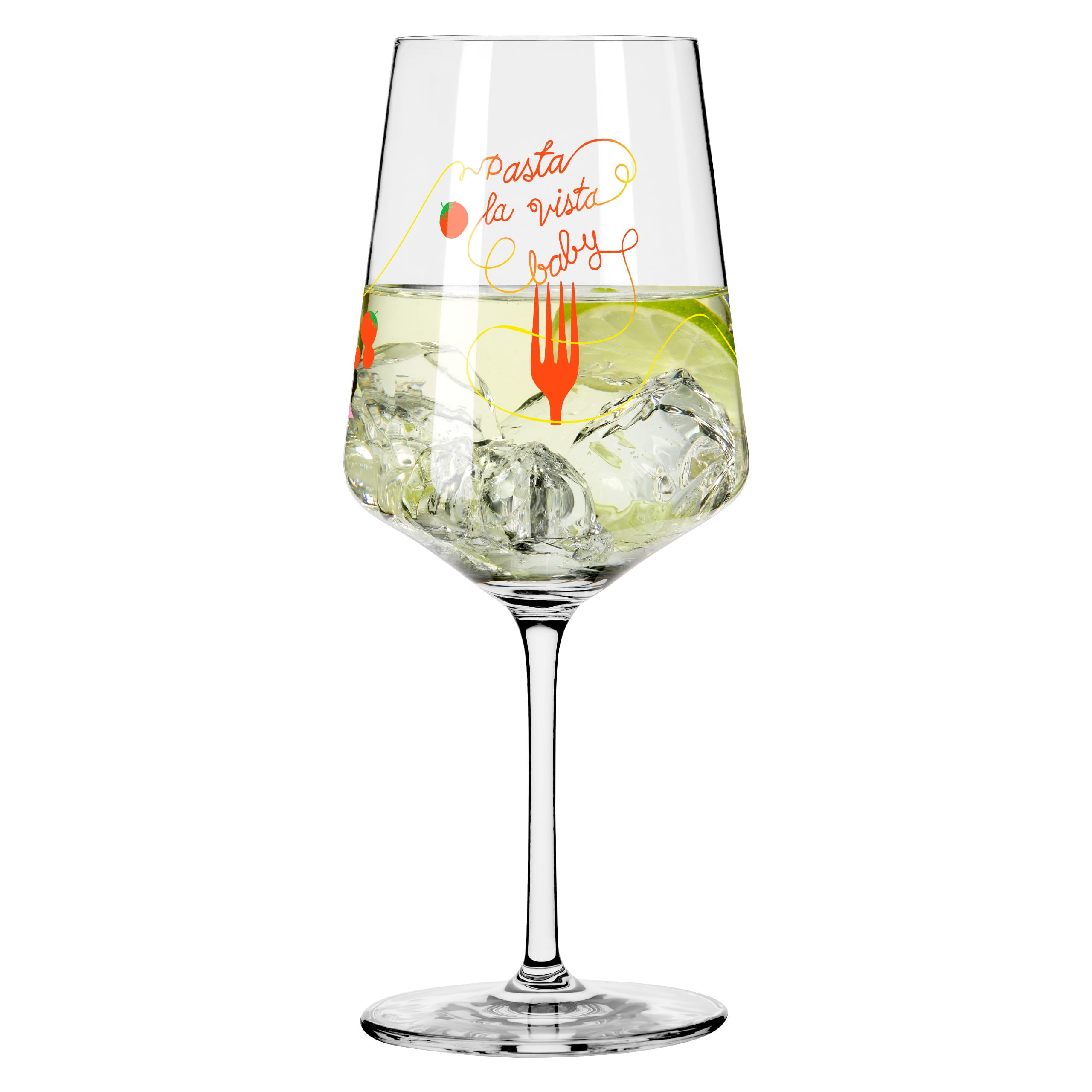 GRILL + COOK COCKTAIL GLASS #3 BY RAMONA RICHTER