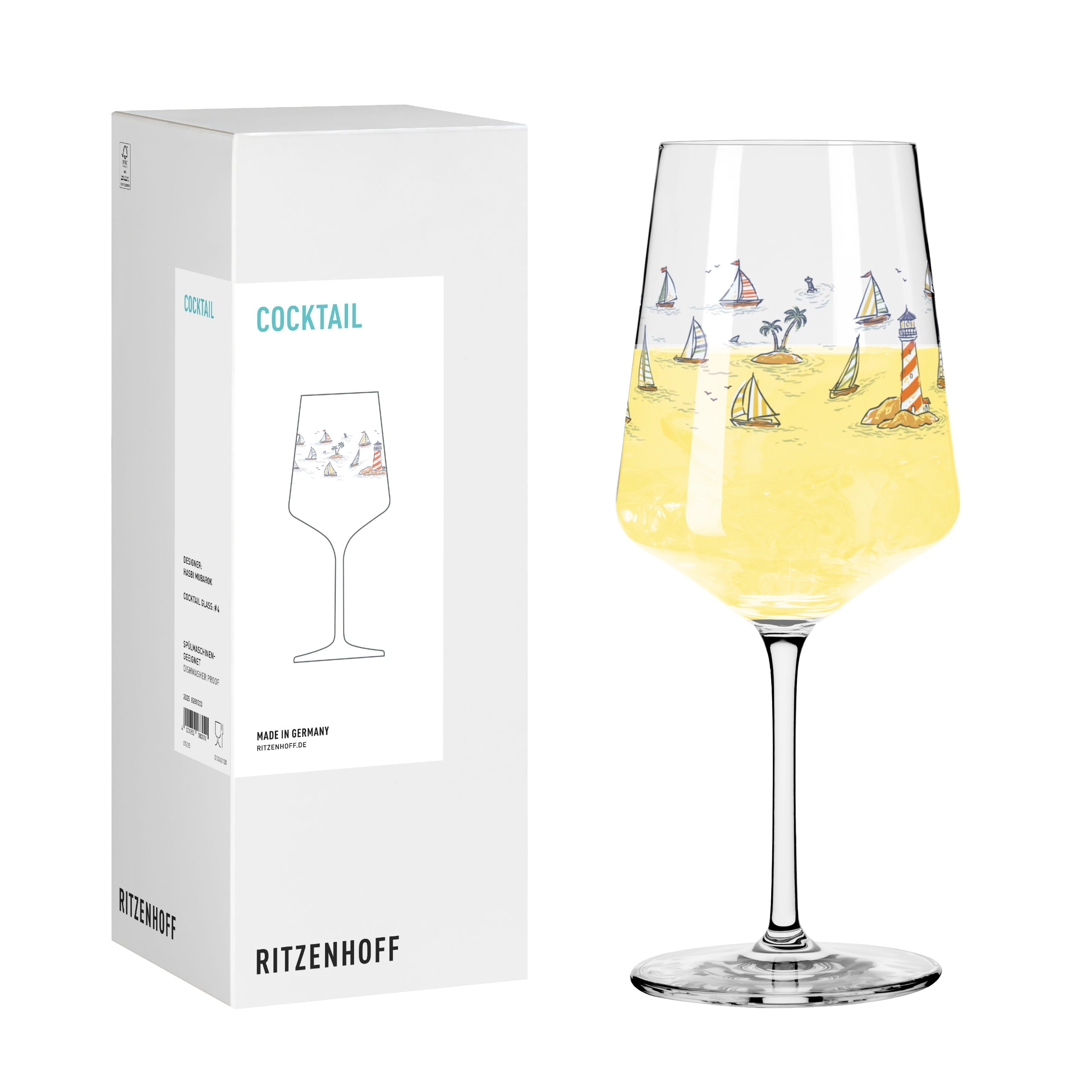 EXPLORER COCKTAIL GLASS #4 BY HASBI MUBAROK