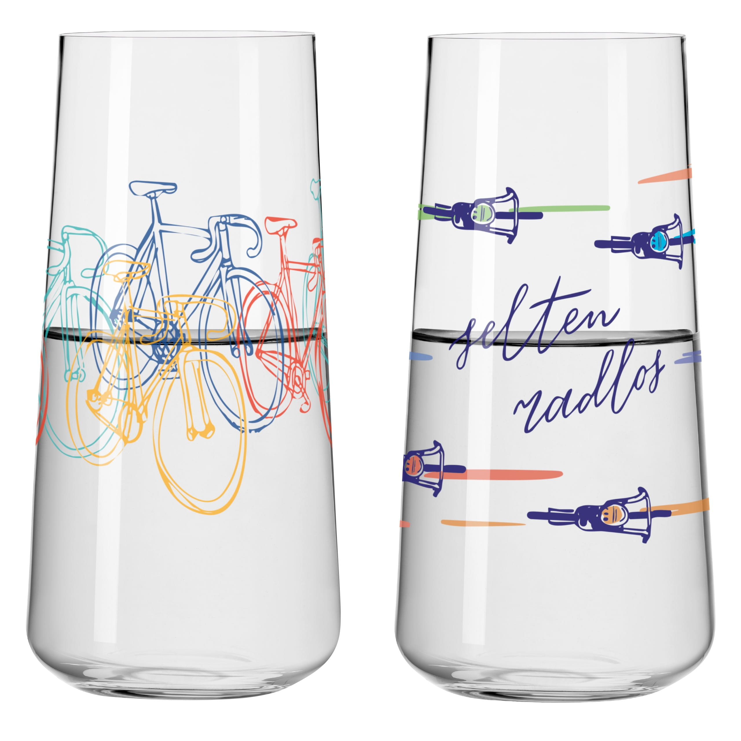 CYCLISME SET DE VERRES UNIVERSELS #1 #2 PAR ADIMAS HARISURATAMA SAID, HANNA SYMONOVYCH