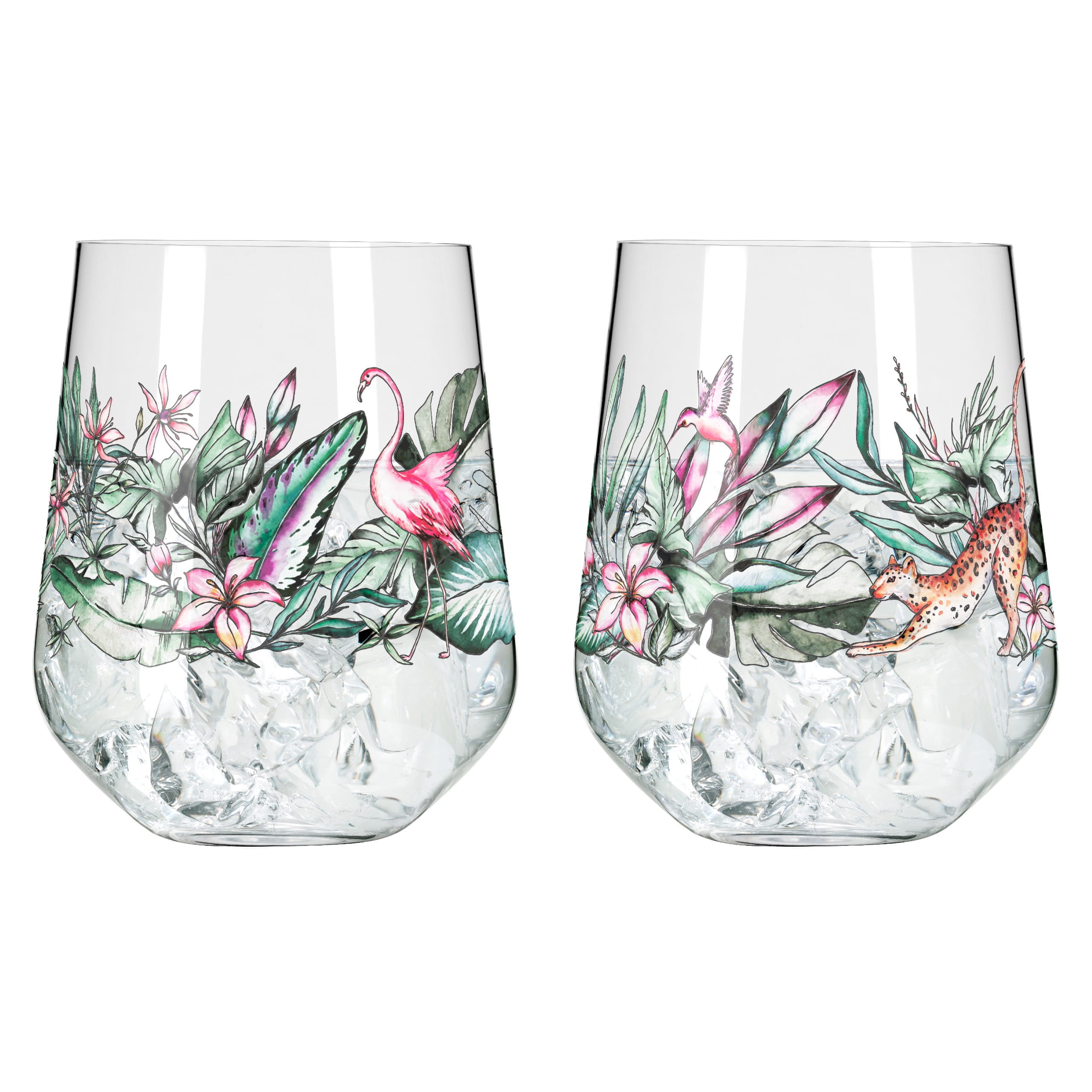 3701003 SCHATTENFAUNA GIN GLASS SET #5, #6 BY RITZENHOFF DESIGN TEAM
