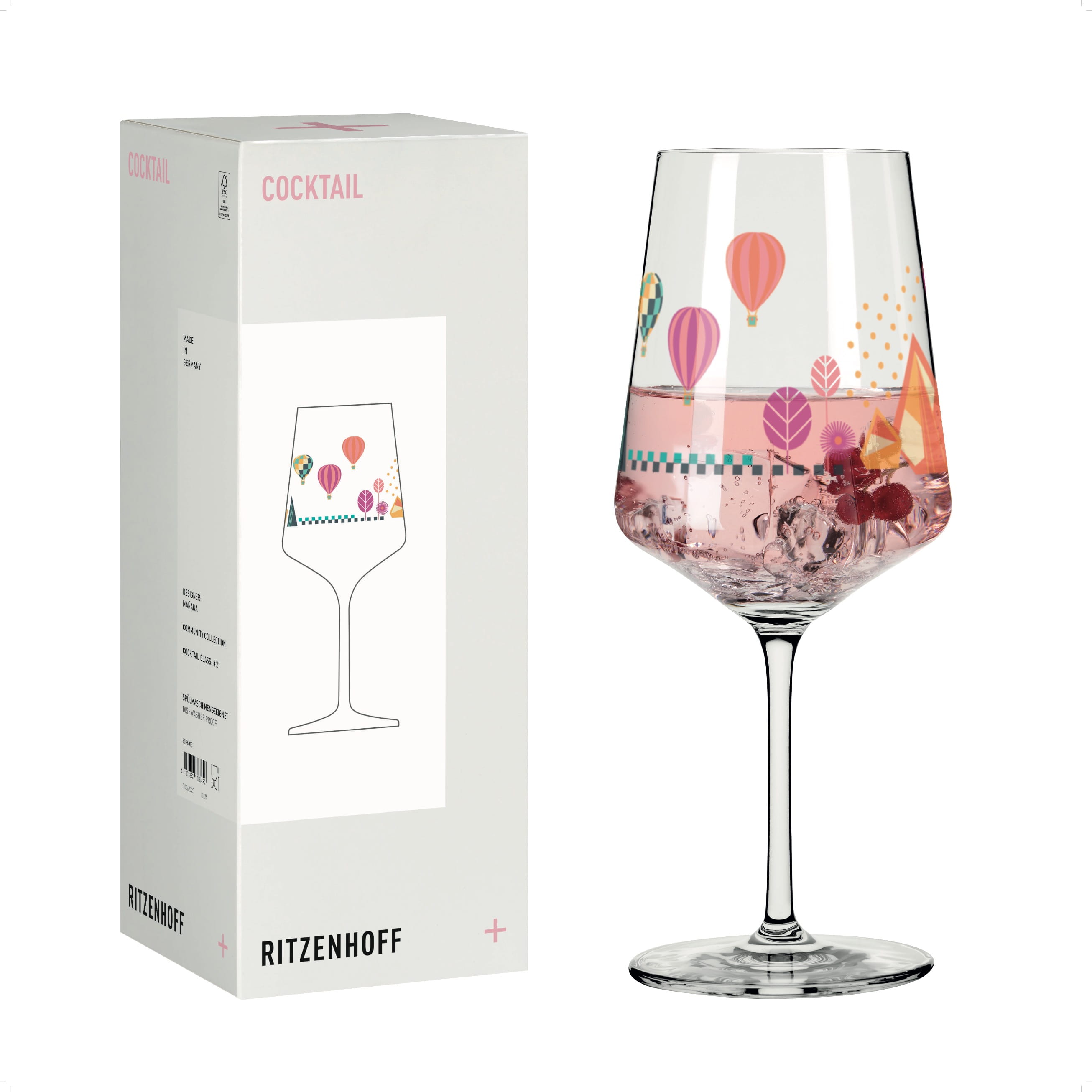 ENTDECKER COCKTAILGLAS #20 VON RAMONA RICHTER
