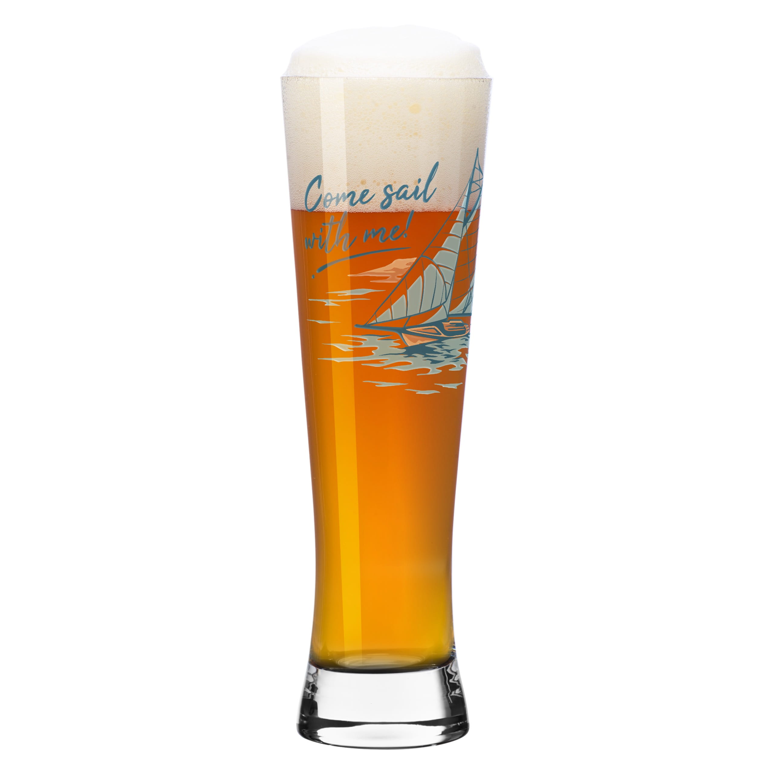 SEGELN BIERGLAS #2 VON DOTSTRUCTION STUDIOS