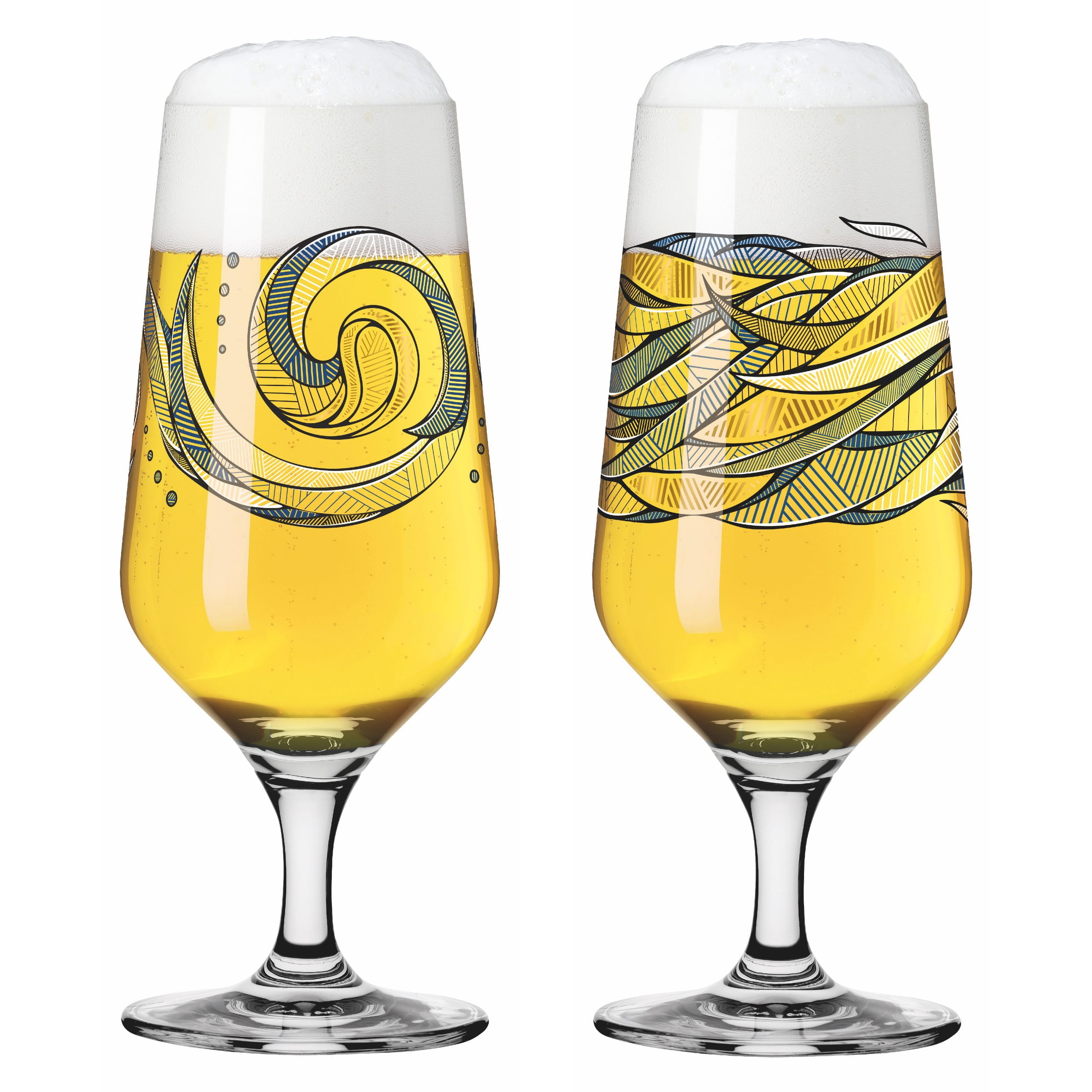 BRAUCHZEIT BIERGLAS-SET #3, #4 VON ANDREAS PREIS