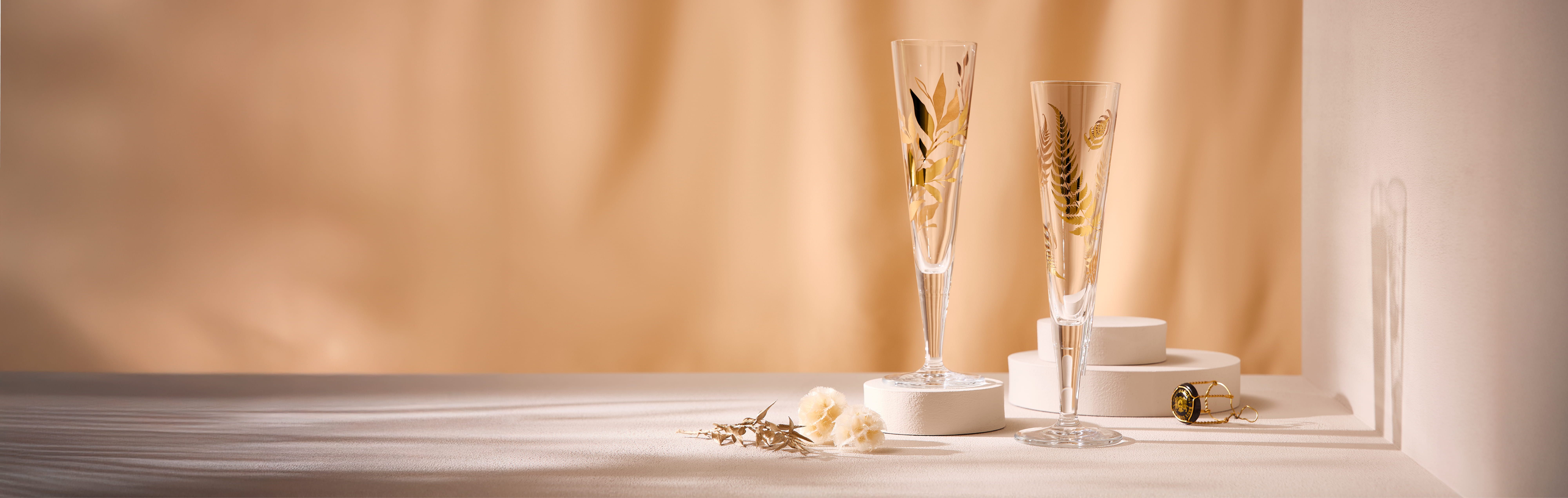 Kollektionsbanner Gold