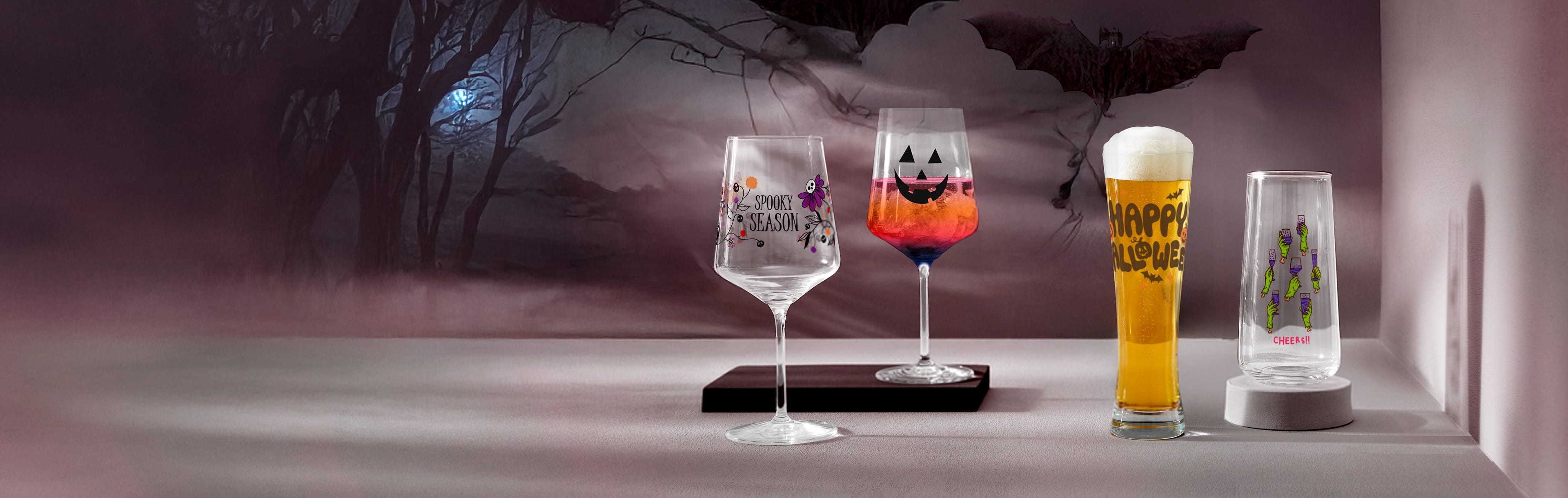 Kollektionsbanner Halloween
