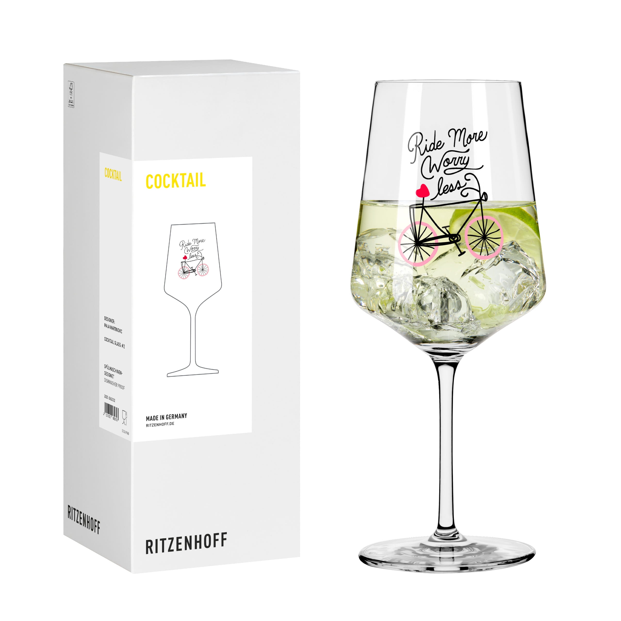 RADSPORT COCKTAILGLAS #2 VON MAJA MARTINOVIC