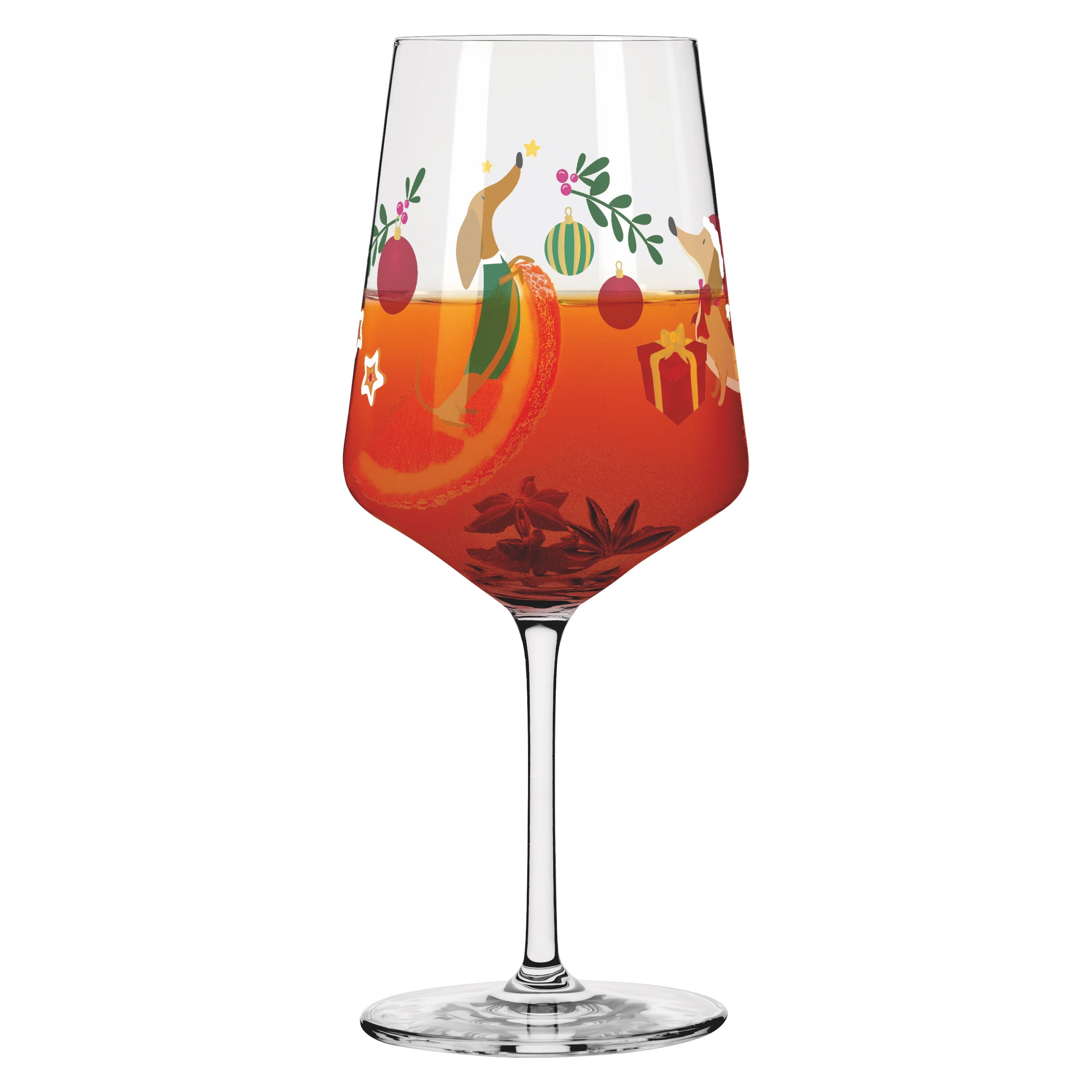 WEIHNACHTEN COCKTAILGLAS #6 VON RAMONA RICHTER