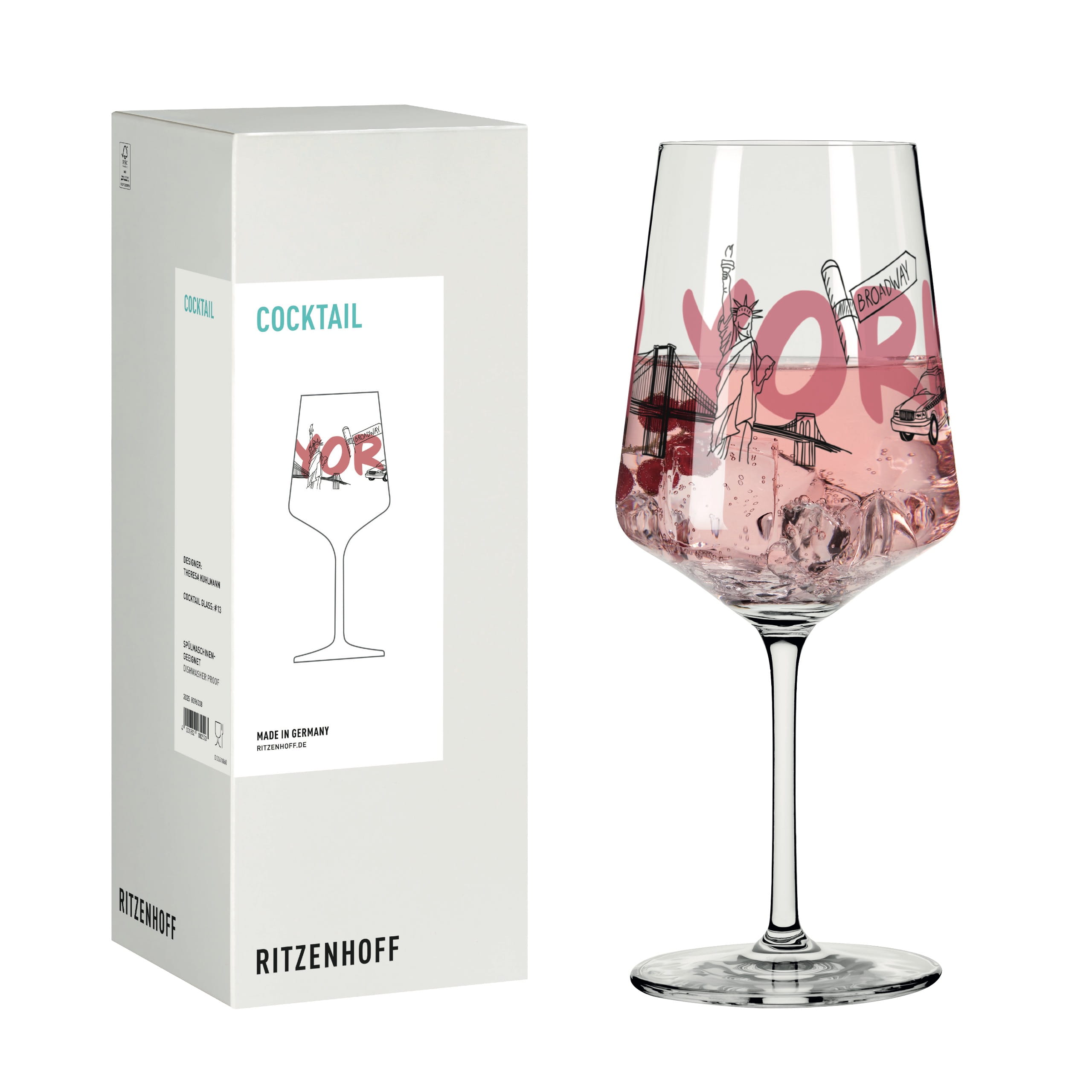 ENTDECKER COCKTAILGLAS #13 VON THERESA KUHLMANN