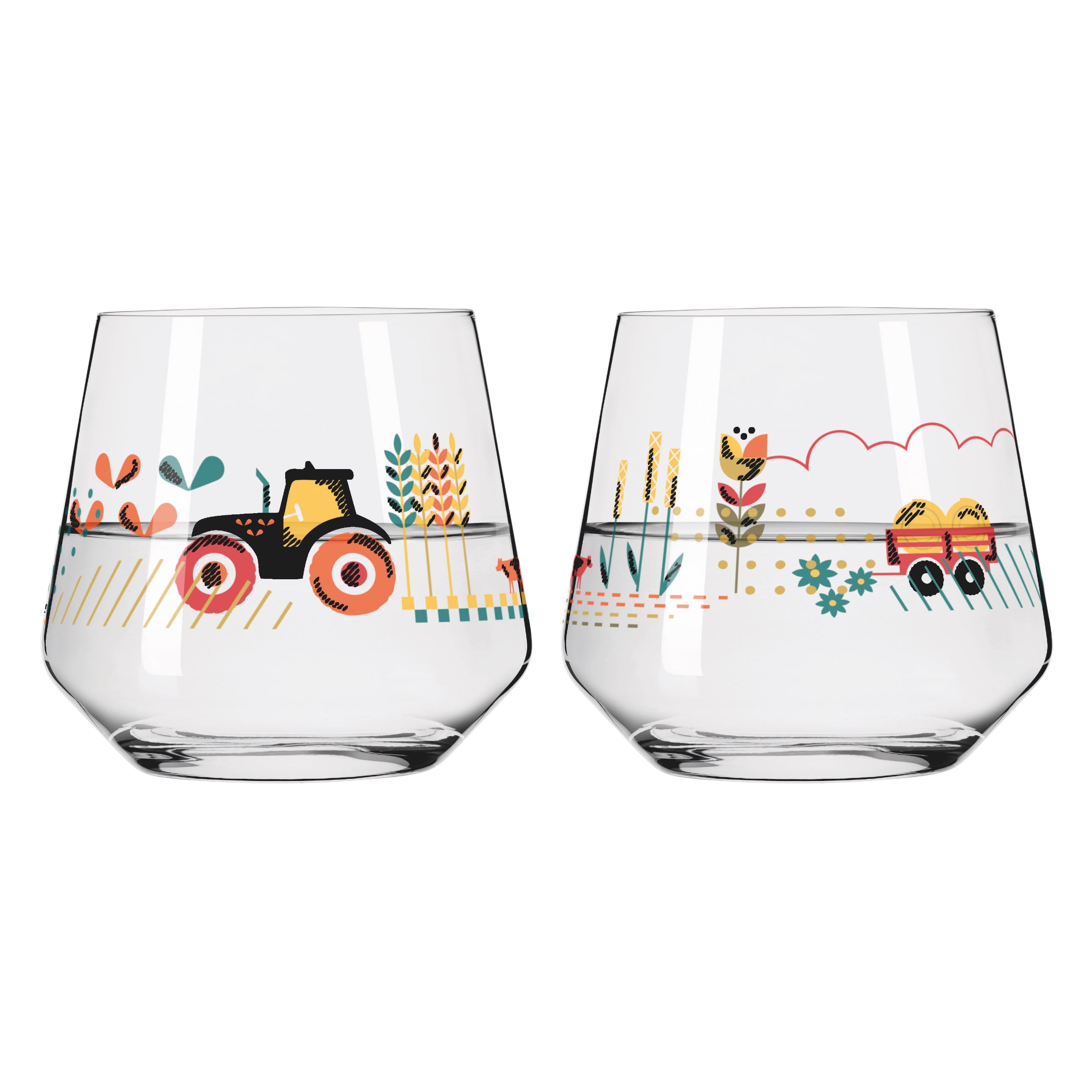 FARM WASSERGLAS-SET #2#3 VON CHRISTINE KORDES