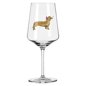 AMOUREUX DES ANIMAUX DE COMPAGNIE VERRE À COCKTAIL #9 PAR RAMONA RICHTER