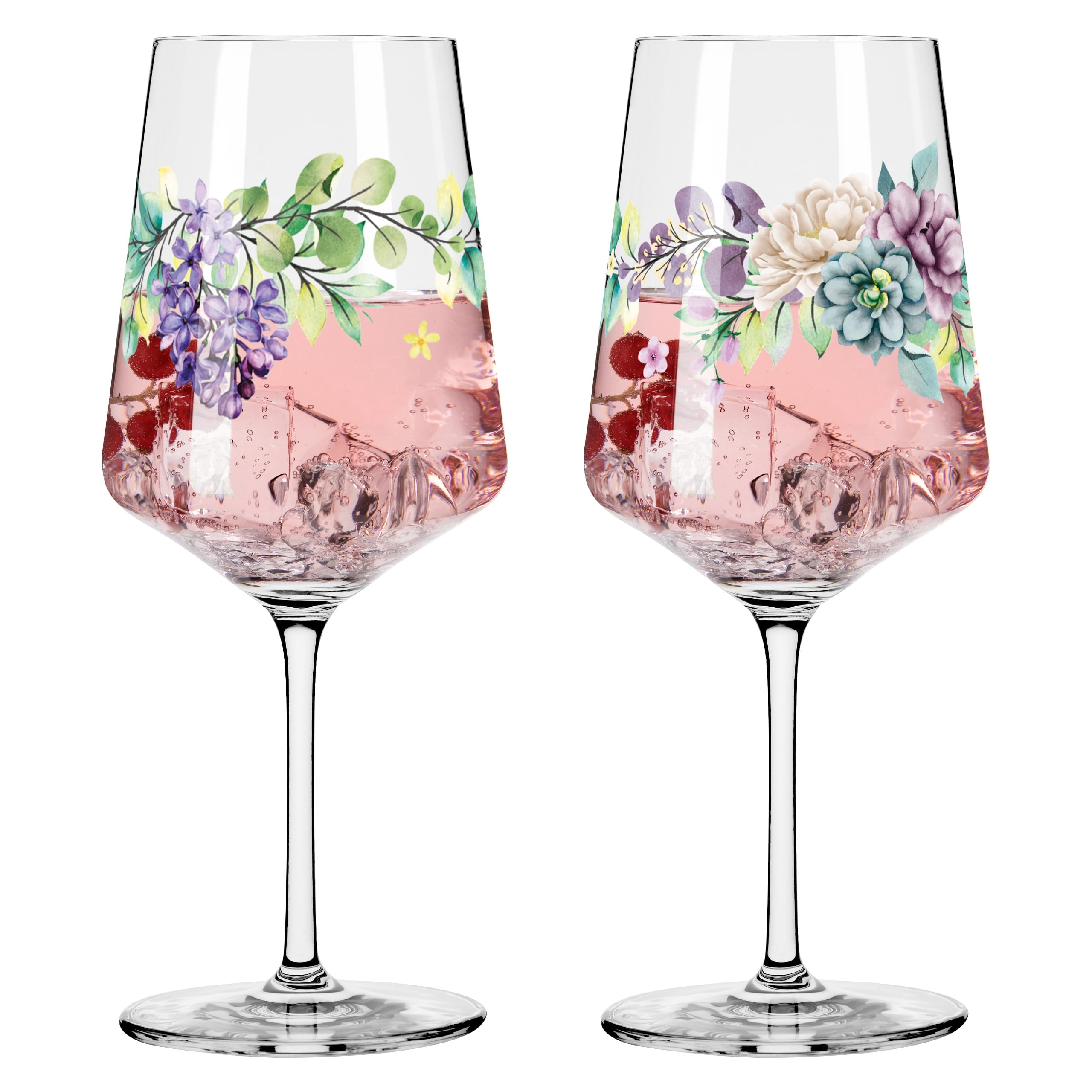 HOME & GARDEN COCKTAILGLAS-SET #3 #4 VON CAROLIN OLIVEIRA