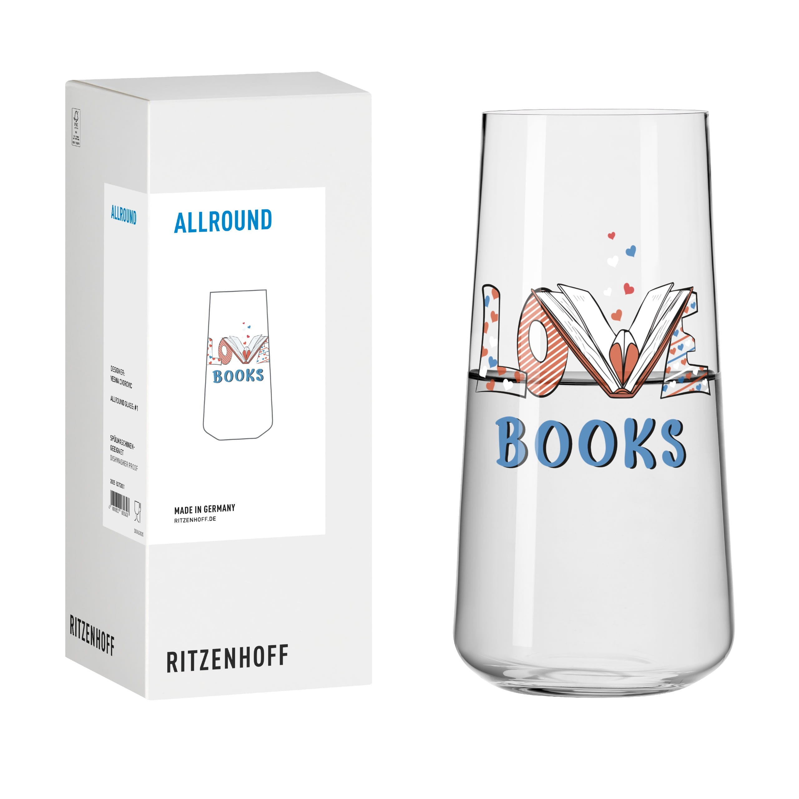 BOOKS UNIVERSAL GLASS #1 BY VESNA CVOROVIC