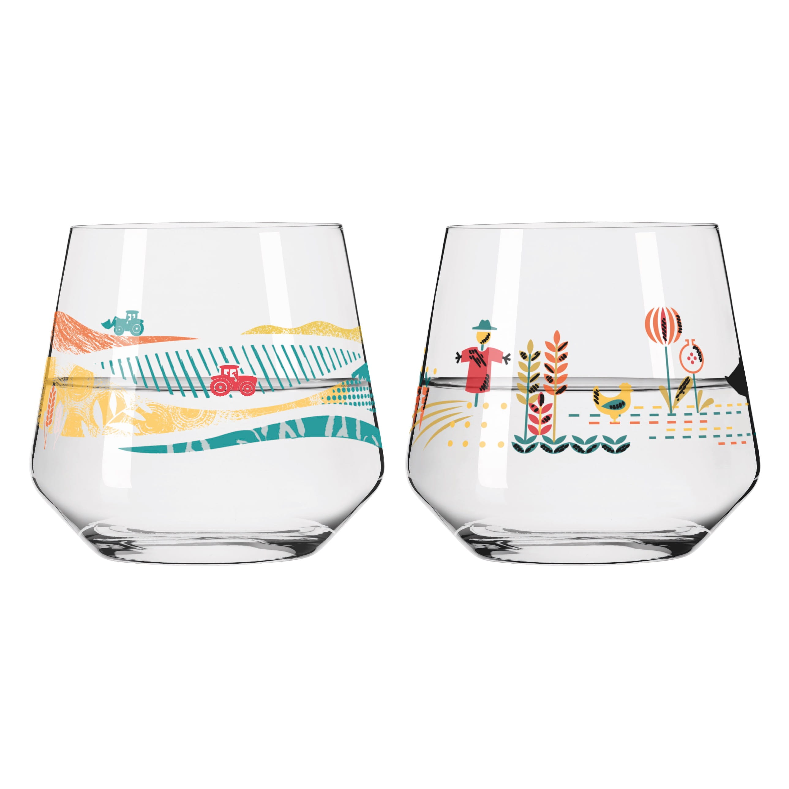 FARM WASSERGLAS-SET #4#5 VON CHRISTINE KORDES