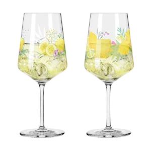 SOMMERTAU LIMONCELLO APERITIFGLAS-SET #19, #20 VON ANA VASCONCELOS, CHRISTINE KORDES