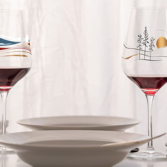 HERZKRISTALL VERRE À VIN BLANC – SET H23 PAR AURÉLIE GIROD, APPLEFIELD HERZKRISTALL VERRE À VIN BLANC – SET H23 PAR AURÉLIE GIROD, APPLEFIELD