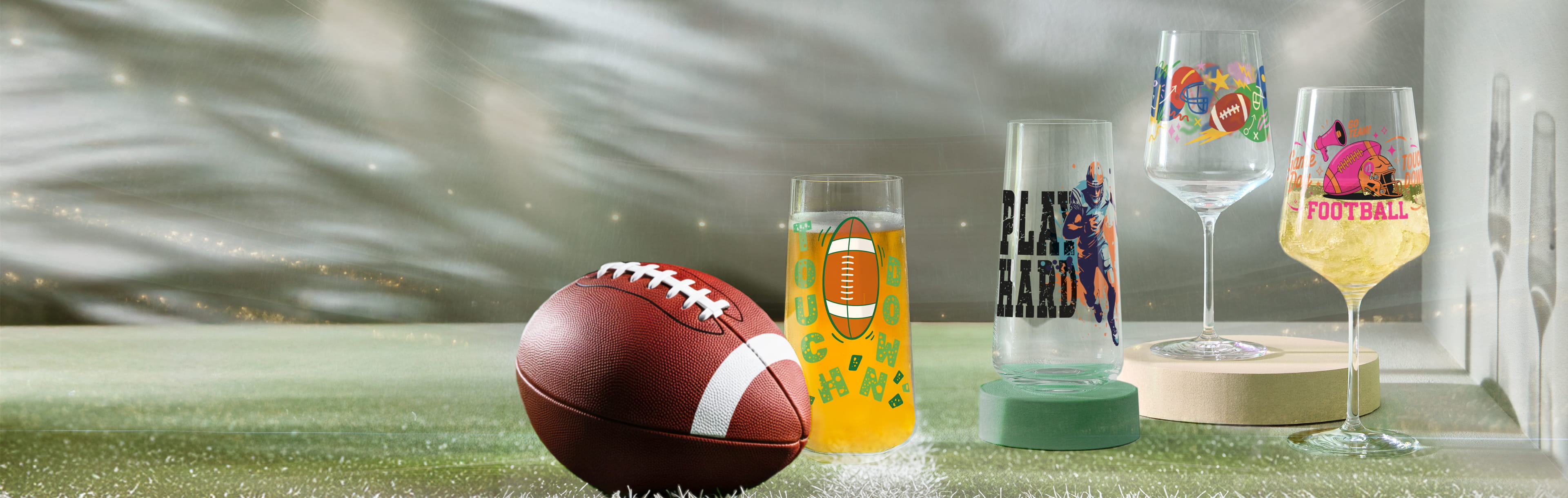 Kollektionsbanner Football