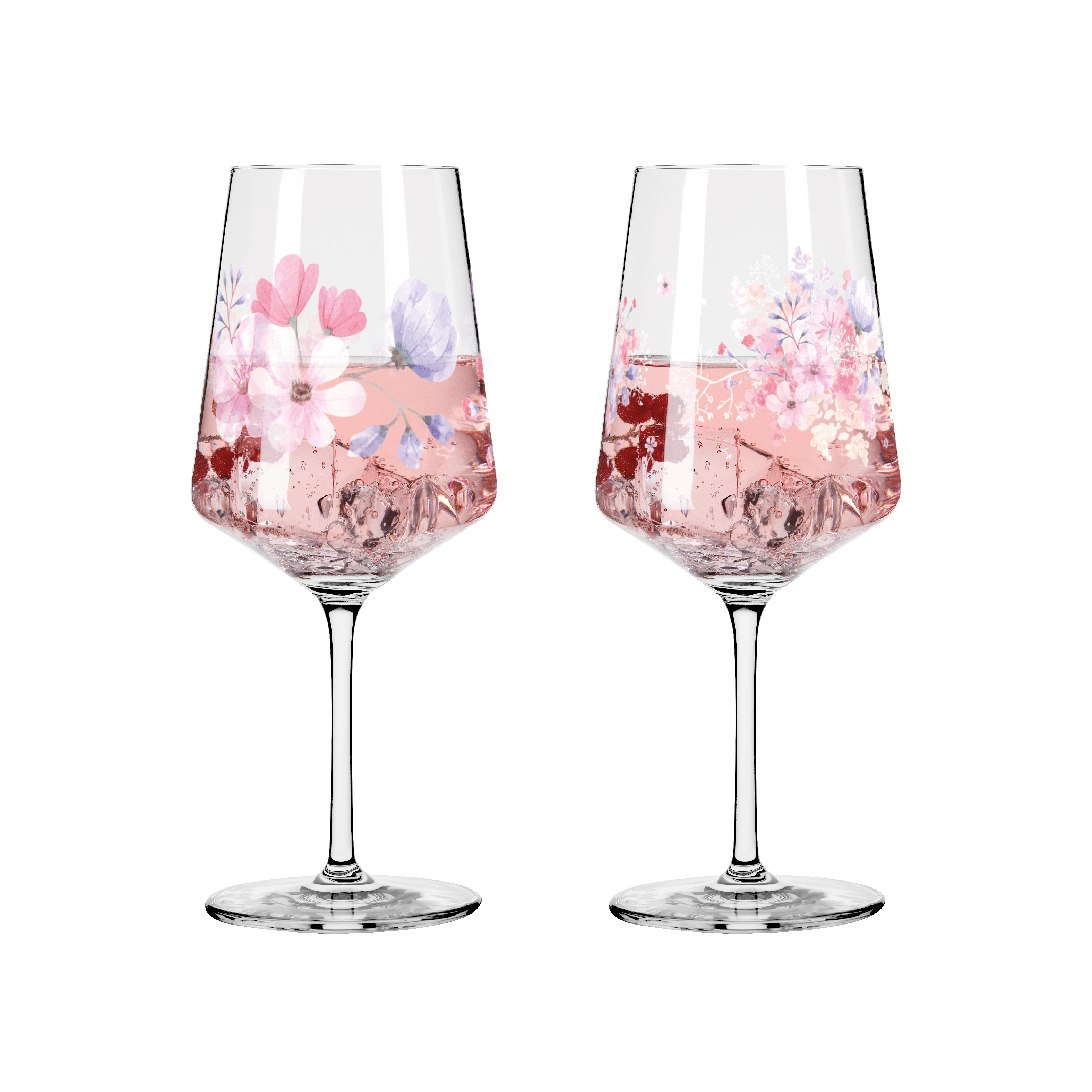 SOMMERSONETT APERITIFGLAS-SET #17, #18 VON THERESA KUHLMANN