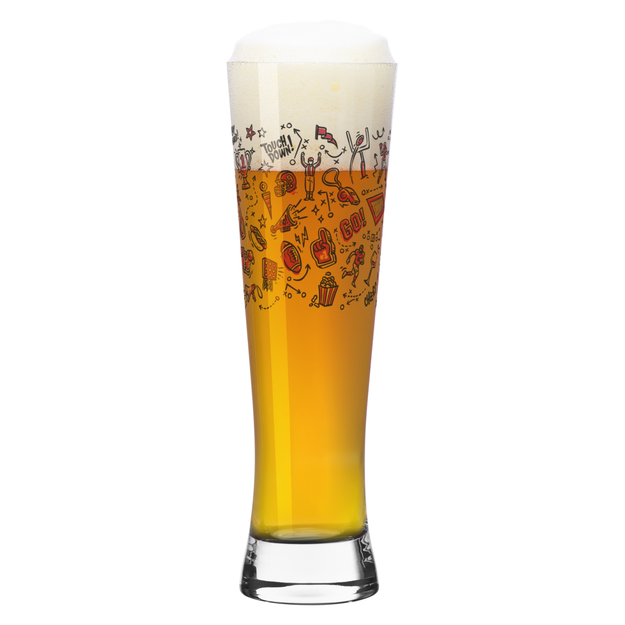 FOOTBALL BIERGLAS #2 VON HASBI MUBAROK