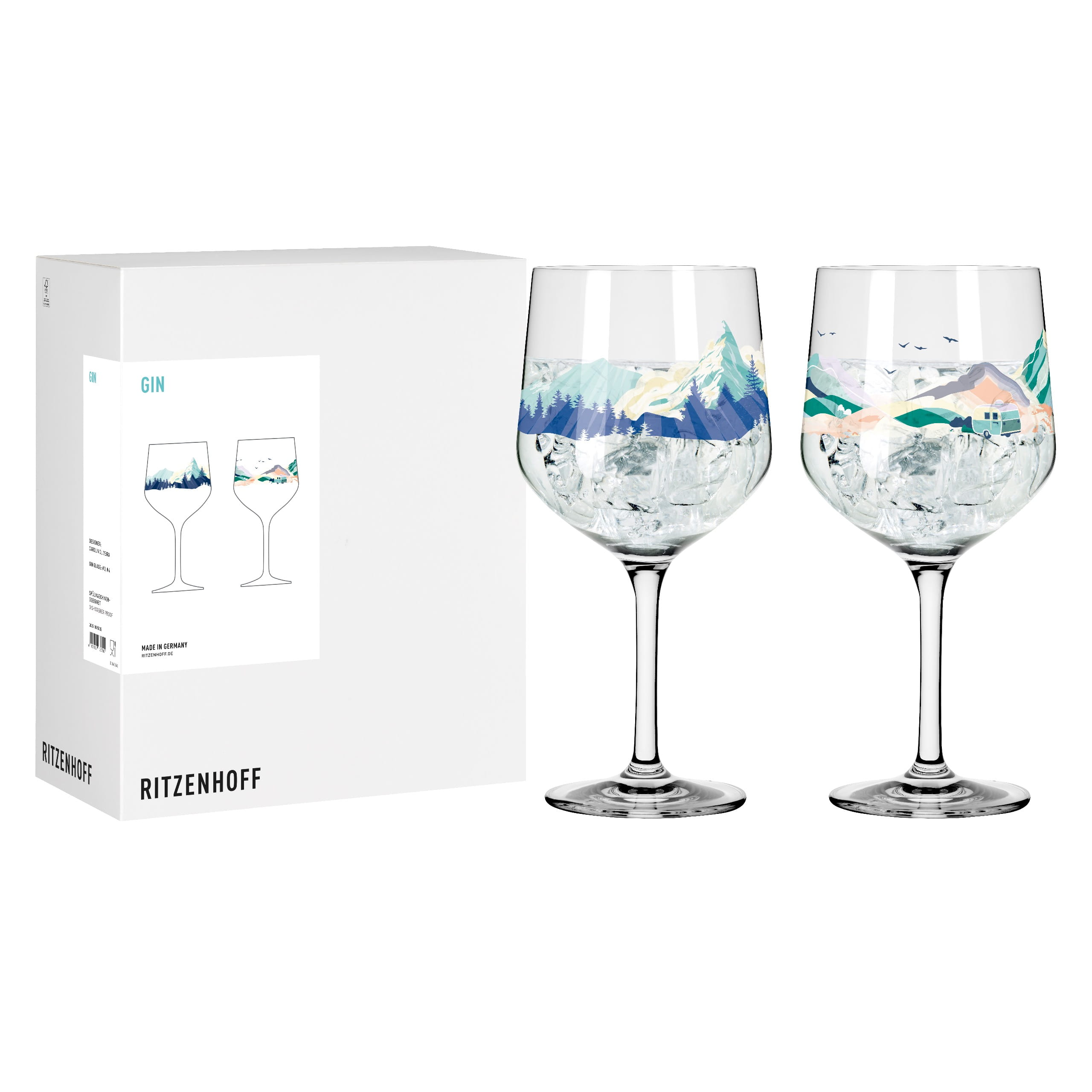8095002 SET DE VERRES À VIN EXPLORER #3 #4 PAR CAROLIN OLIVEIRA