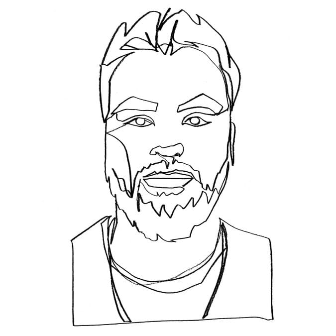 Portrait of Daniel Fatemi Portrait of Daniel Fatemi