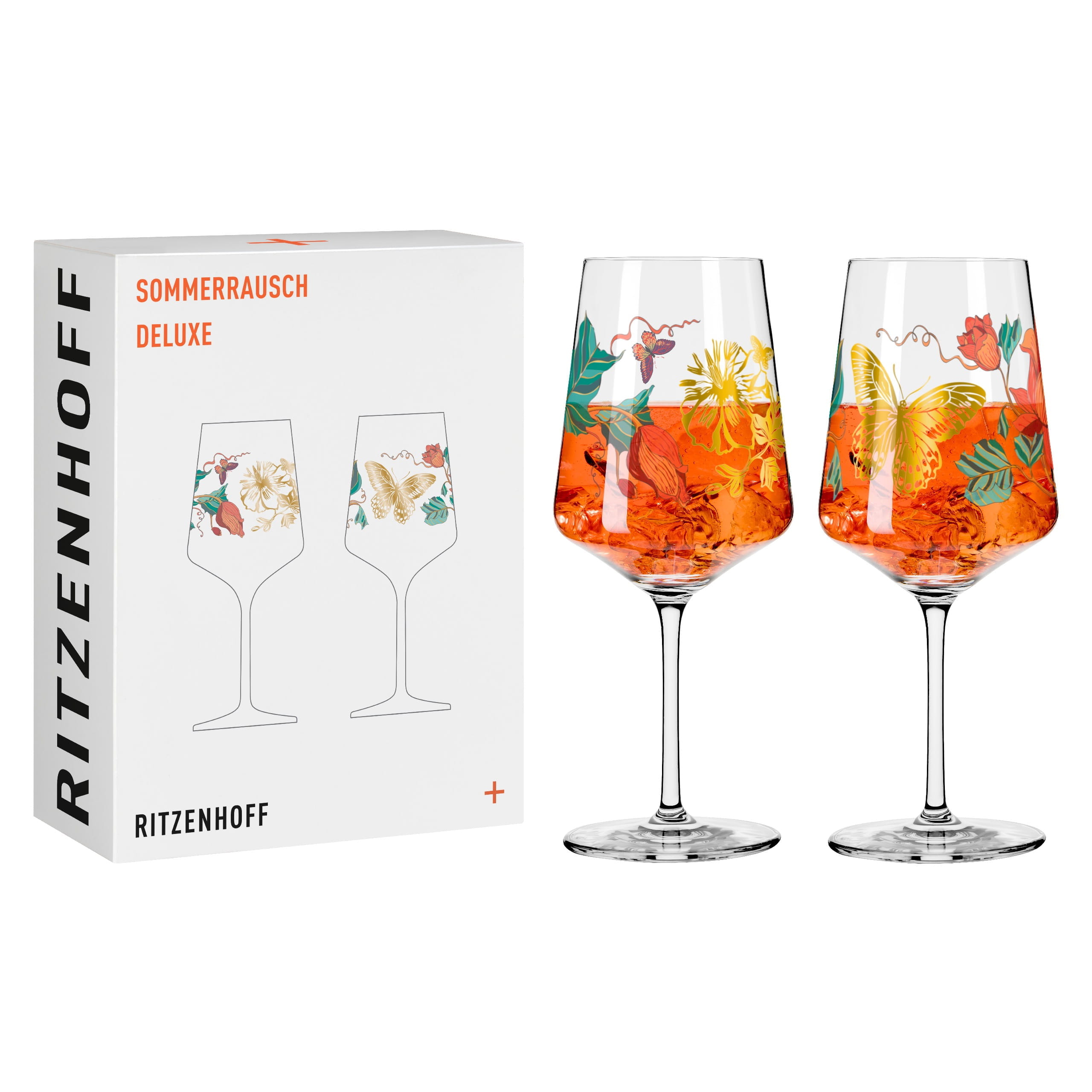 SOMMERRAUSCH DELUXE APERITIFGLAS-SET #23, #24 VON ELLA TJADER