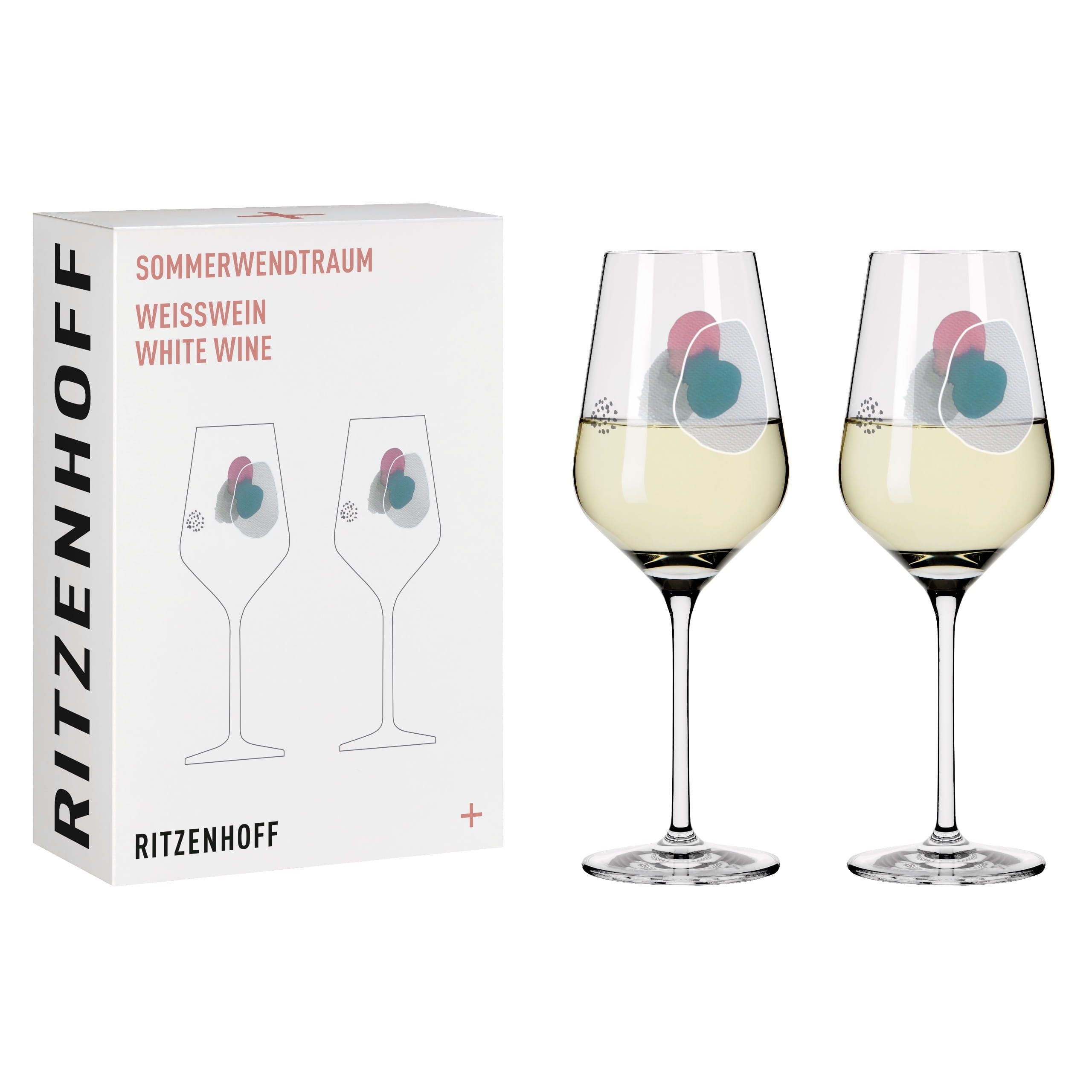 SOMMERWENDTRAUM SET DE VERRES À VIN BLANC #1 DE ROMI BOHNENBERG
