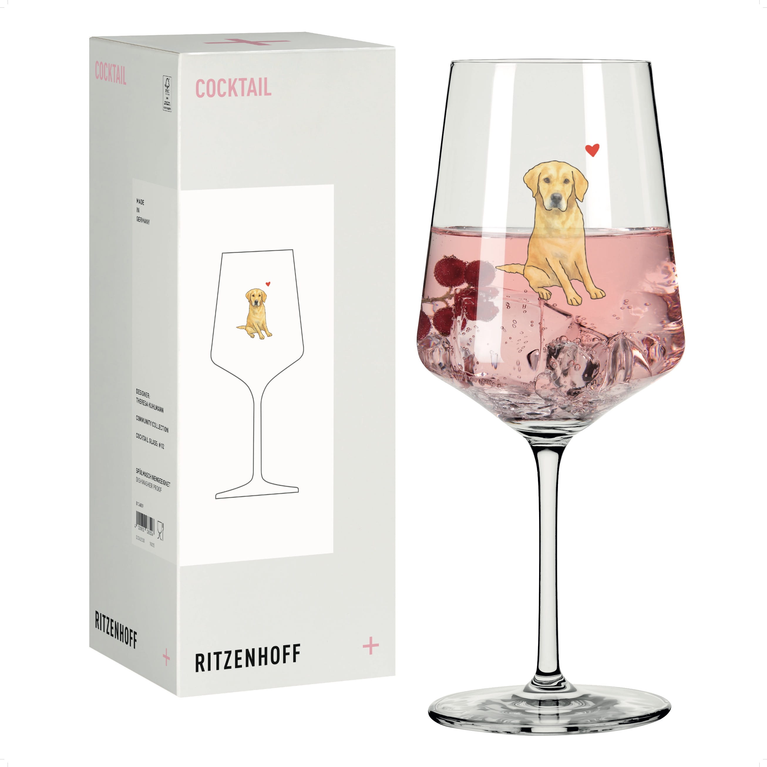 PETFLUENCER COCKTAILGLAS #12 VON THERESA KUHLMANN