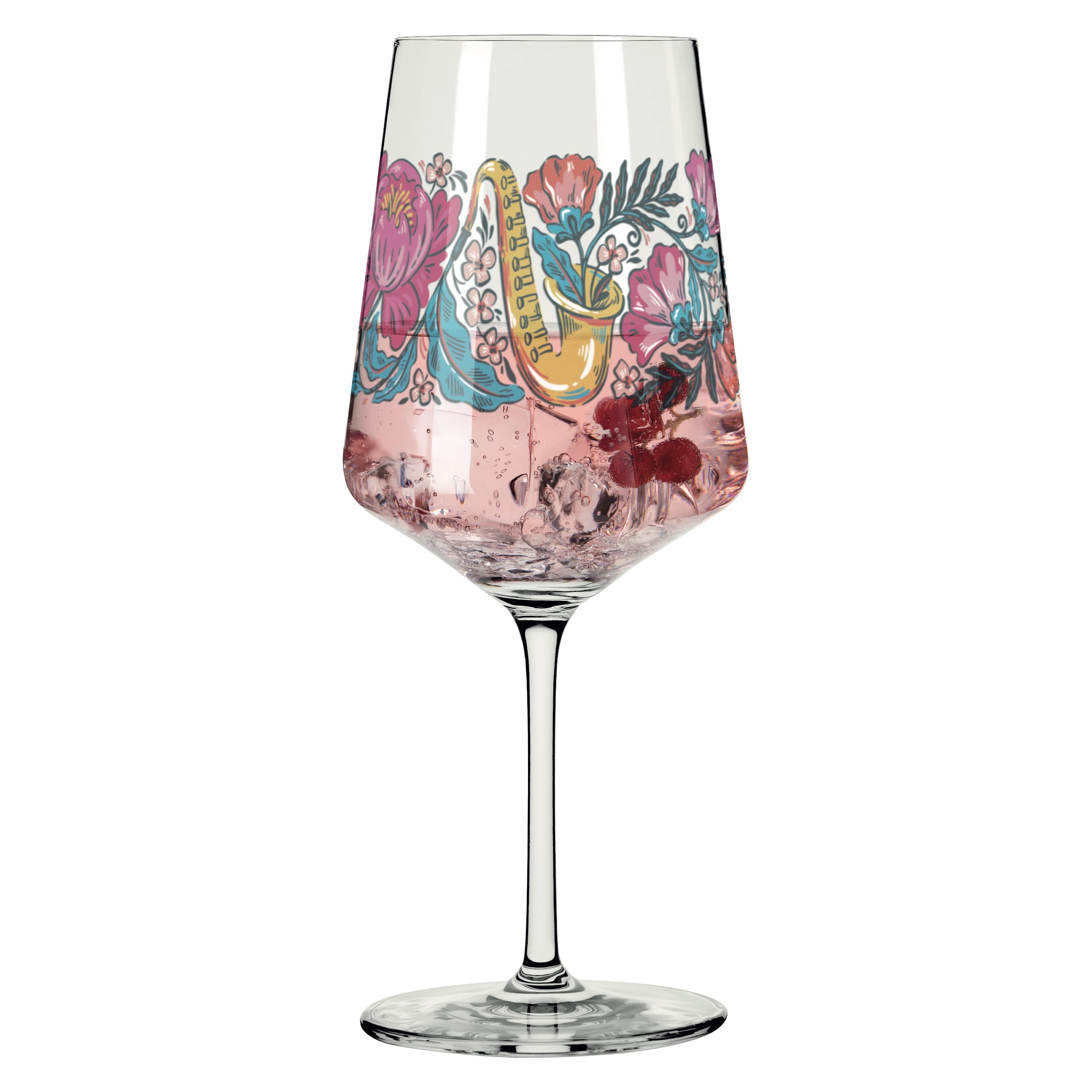MUSIK COCKTAILGLAS #4 VON HANNA SYMONOVYCH