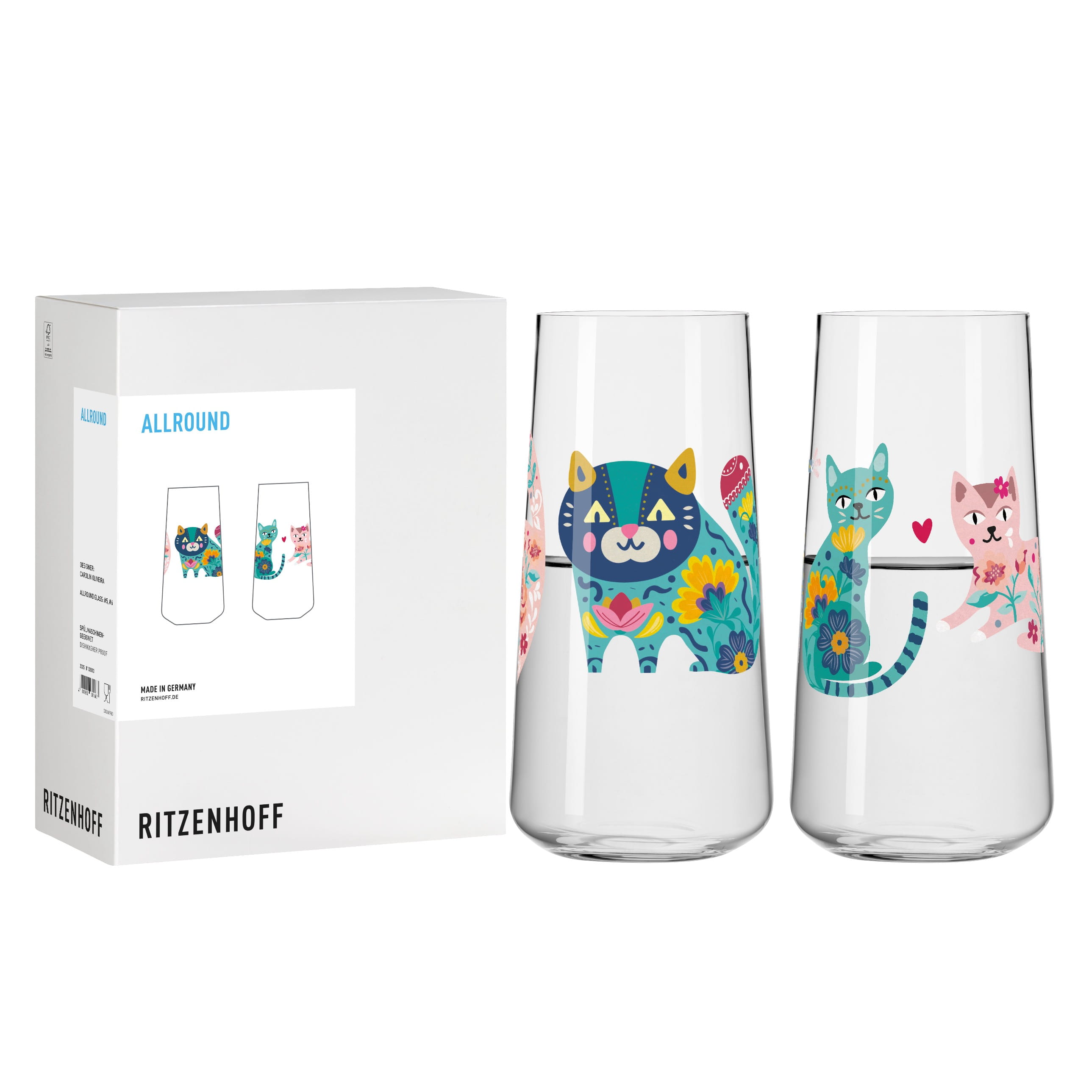 PET LOVERS UNIVERSAL GLASS SET #5 #6 BY CAROLIN OLIVEIRA PET LOVERS UNIVERSAL GLASS SET #5 #6 BY CAROLIN OLIVEIRA