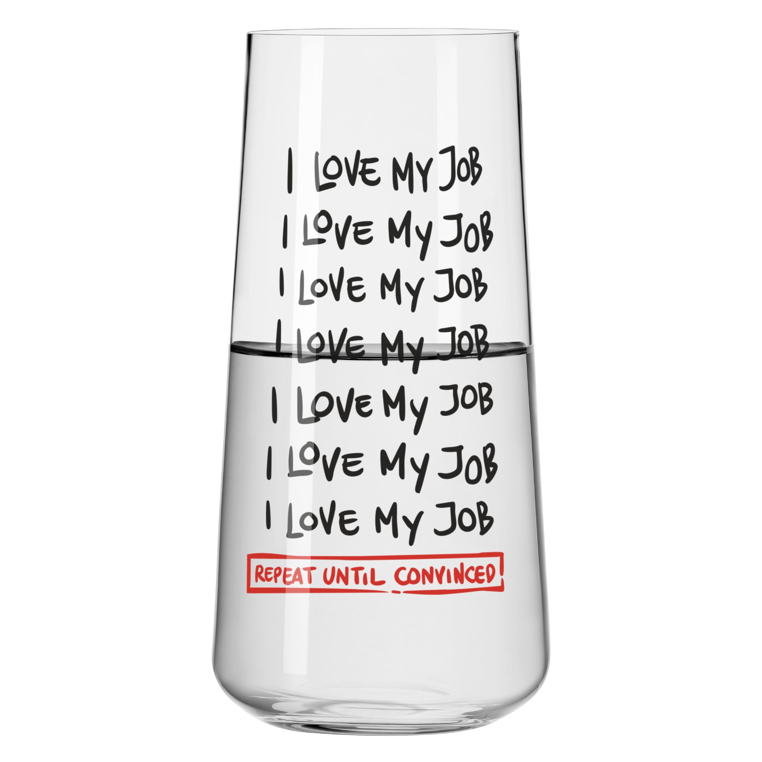 SAYINGS UNIVERSAL DRINKING GLASS H25 BY HASBI MUBAROK