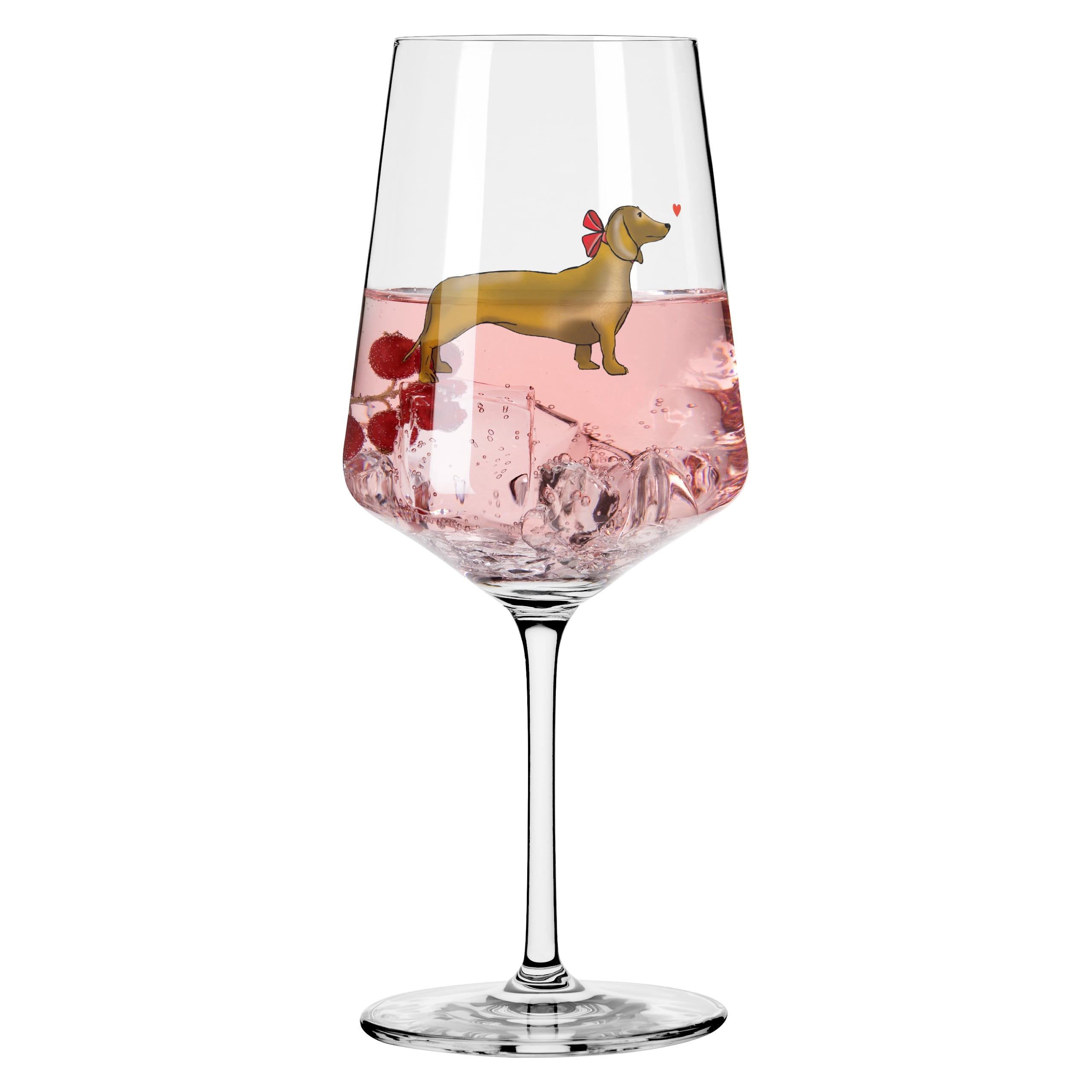 PET LOVERS COCKTAIL GLASS #9 BY RAMONA RICHTER