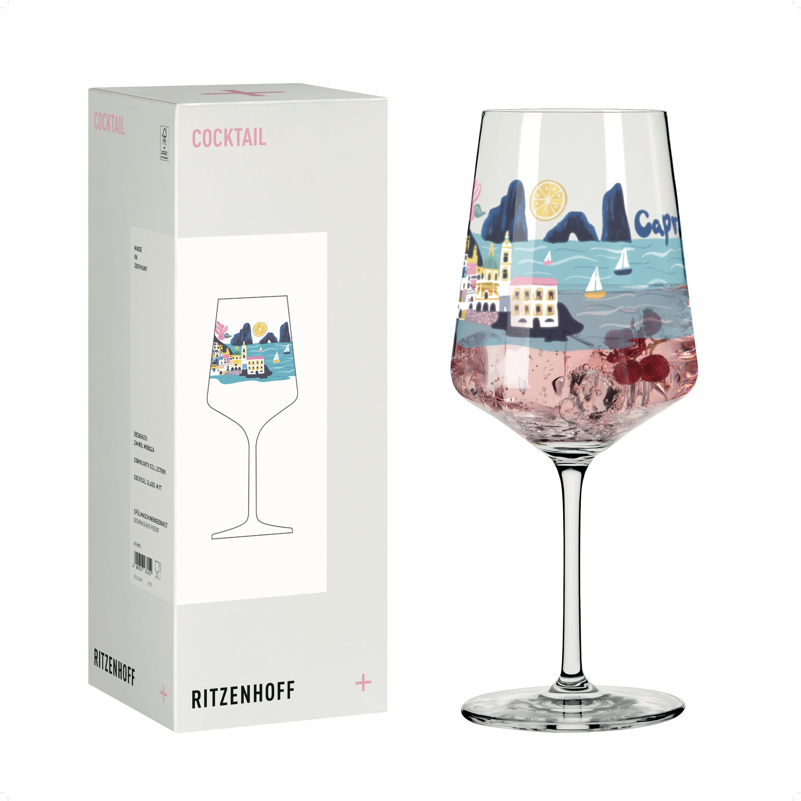 ENTDECKER COCKTAILGLAS #17 VON ZAHRIL MUBAZA